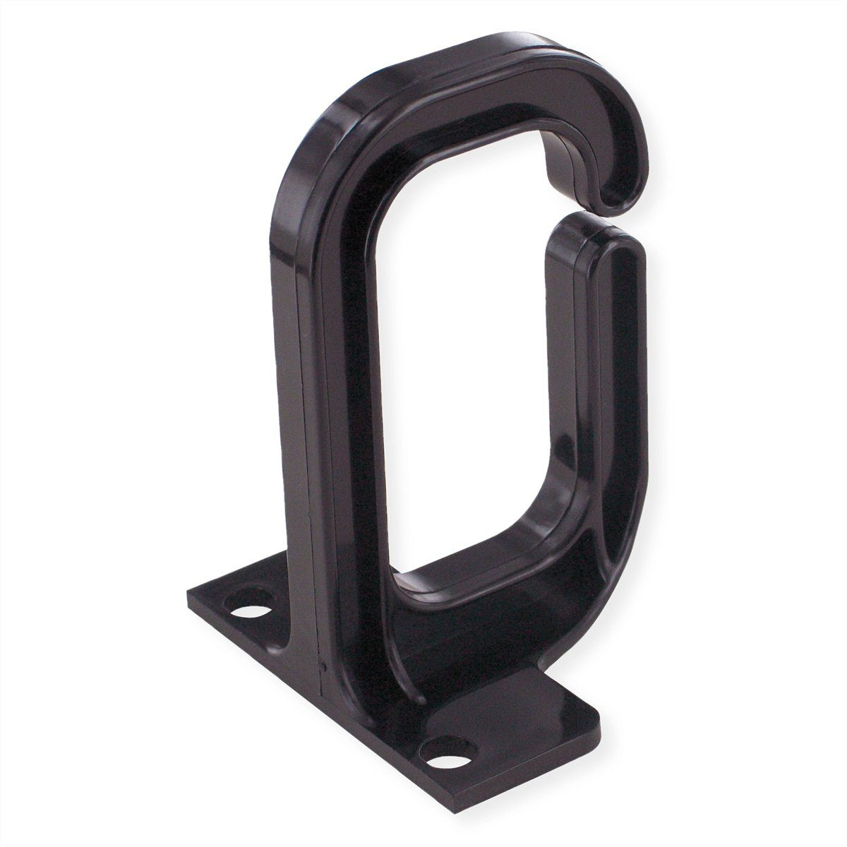 Netzwerkschrank Kabelöse, 40×80 mm, Kunststoff