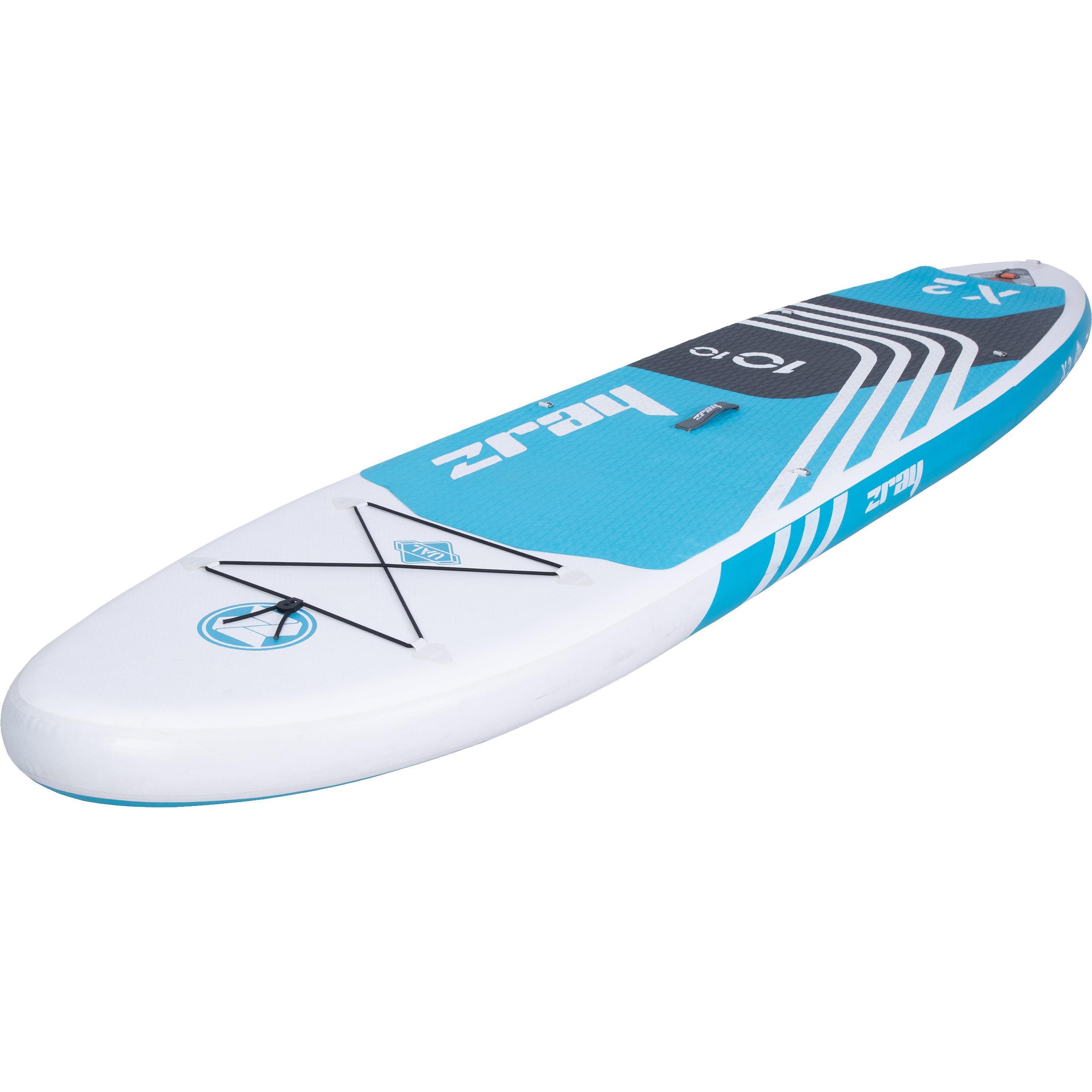 zray Inflatable SUP-Board X2 All Around Premium Stand Up Paddling Komplettset 330x81x15 cm, All Around X-Rider, (Starkes Allround-SUP für Familien und Fortgeschrittene, 6 tlg., Stand Up Paddling Board Komplettset), für alle Gewässer geeignet