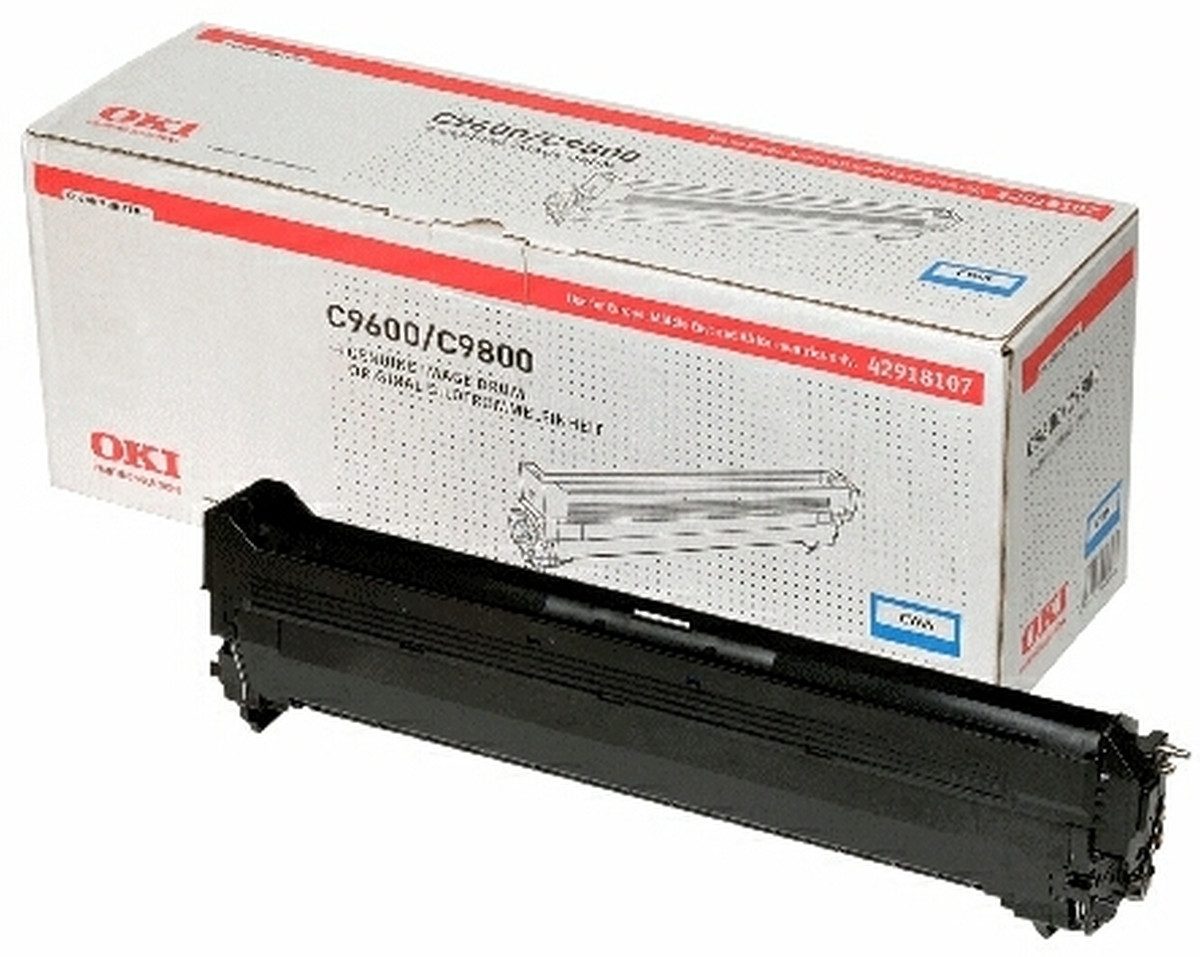OKI Tonerpatrone Trommel Original Oki 42918107 cyan