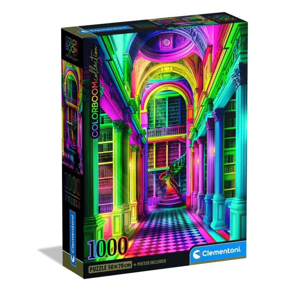Clementoni® Puzzle Farbe Boom Athenaeum puzzle 1000pcs, Puzzleteile