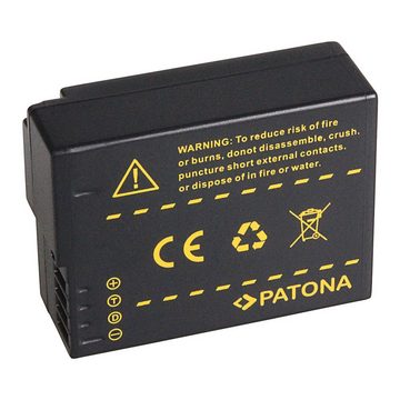 Patona 2x Akku für Panasonic DMW-BLC12 Kamera-Akku Ersatzakku 1000 mAh (7,2 V, 2 St), E Lumix DM FZ200 BLC12 BLC12PP FZ1000 G5 G6 GH2