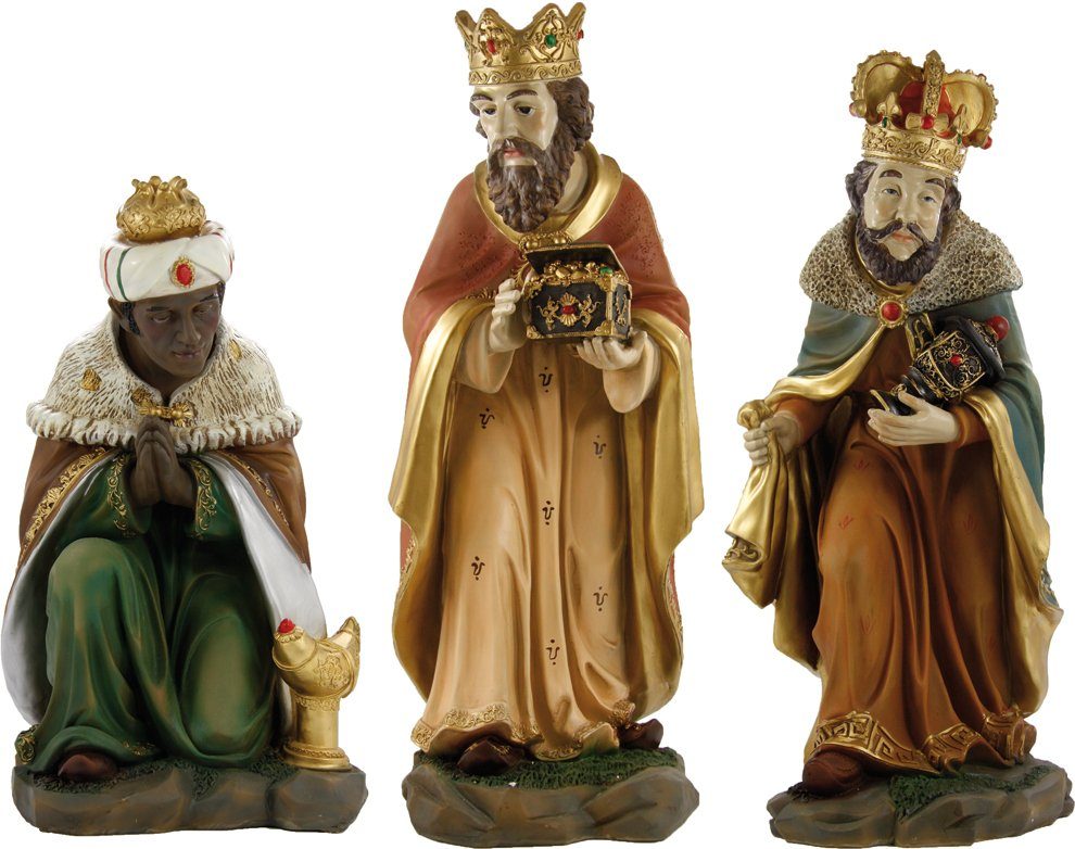 dekoprojekt Krippenfigur Krippenfigur Hlg. Drei Könige (3 St)