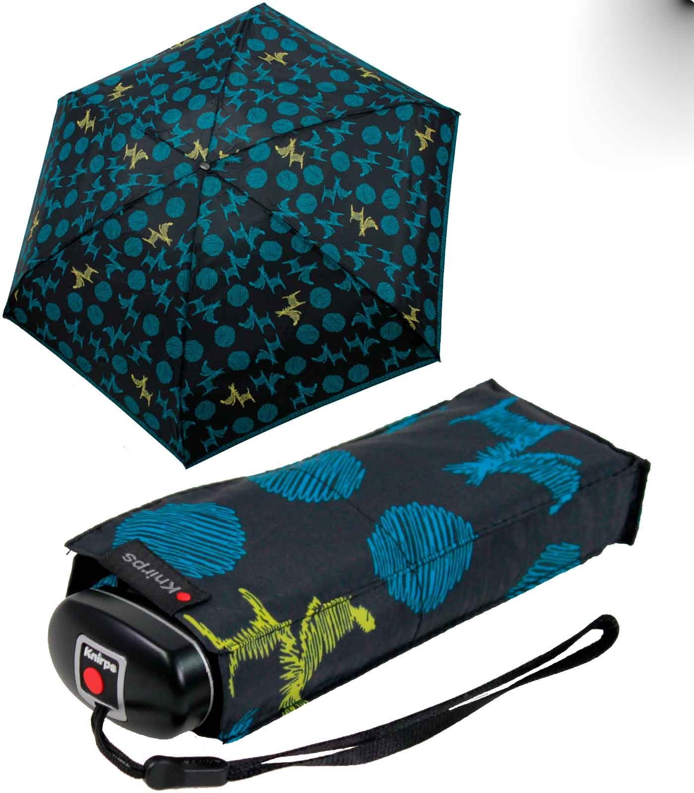 Knirps® Taschenregenschirm Mini-Schirm Travel klein Begleiter, leicht zuverlässige jede der in der kompakt, passt Tasche