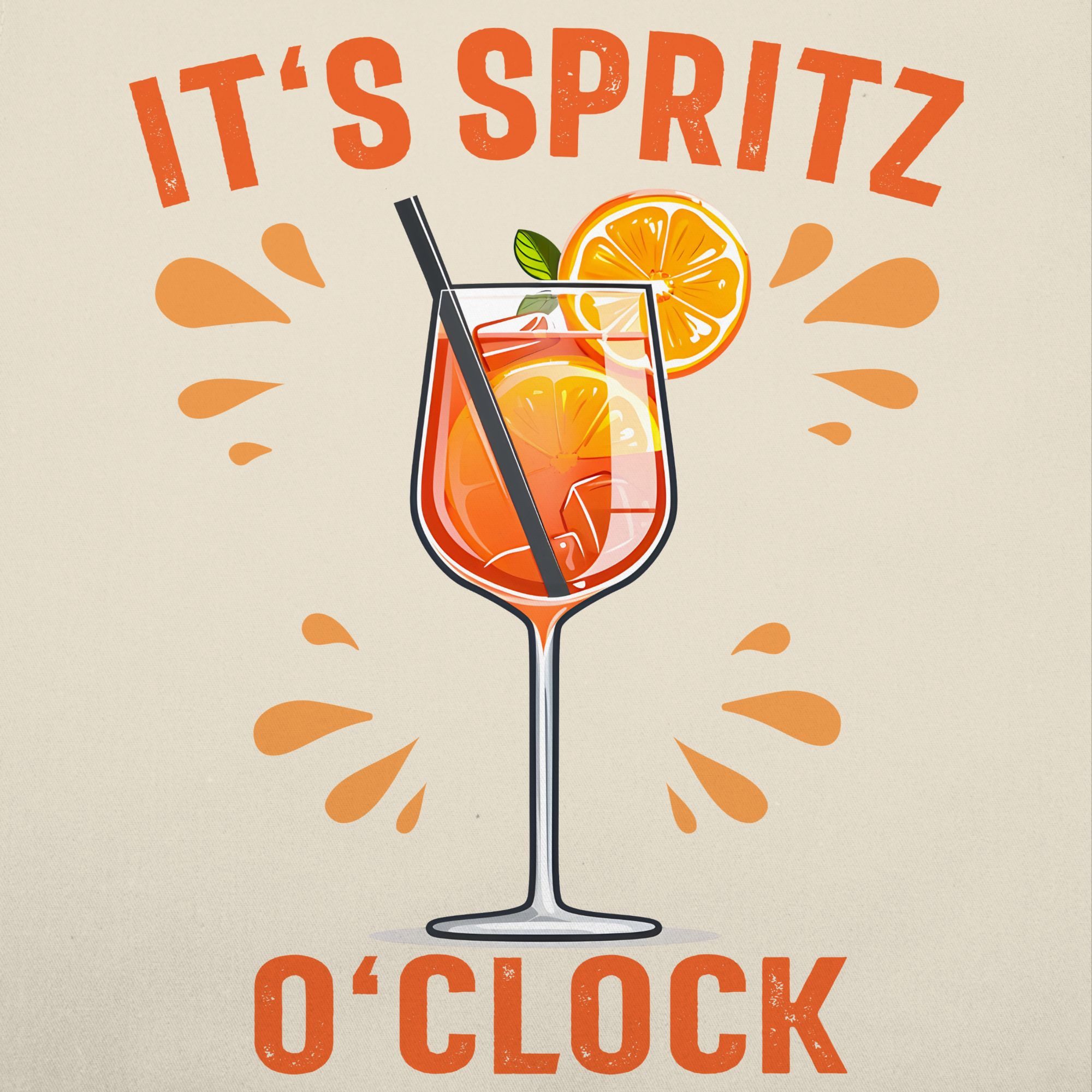 Shirtracer Kochschürze Its Spritz o Clock günstig online kaufen