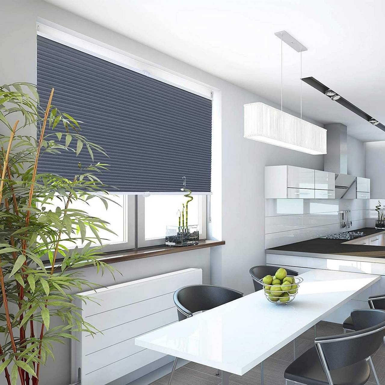 Woltu Plissee, verdunkelnd, verspannt, Klemmfix, Wabenplissees ohne Bohren günstig online kaufen