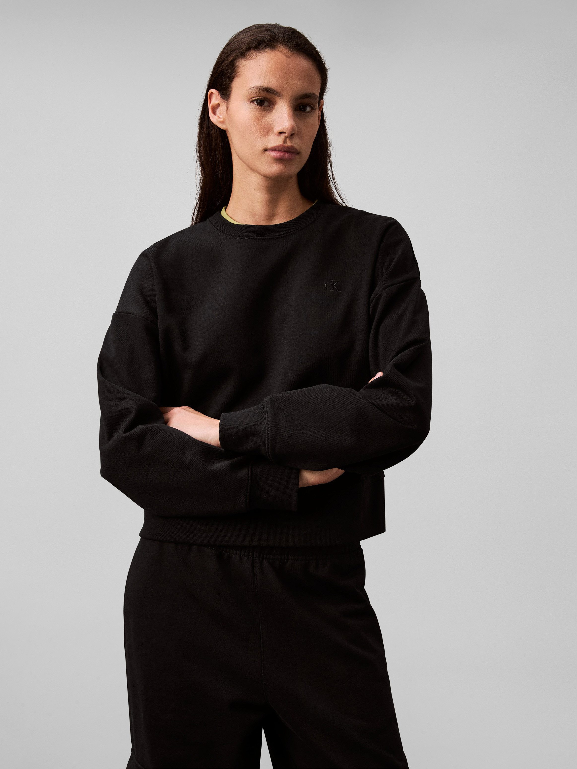 Calvin Klein Jeans Sweatshirt LS ARCHIVE LOGO FRENCH TERRY RLX Mit Rundhals günstig online kaufen