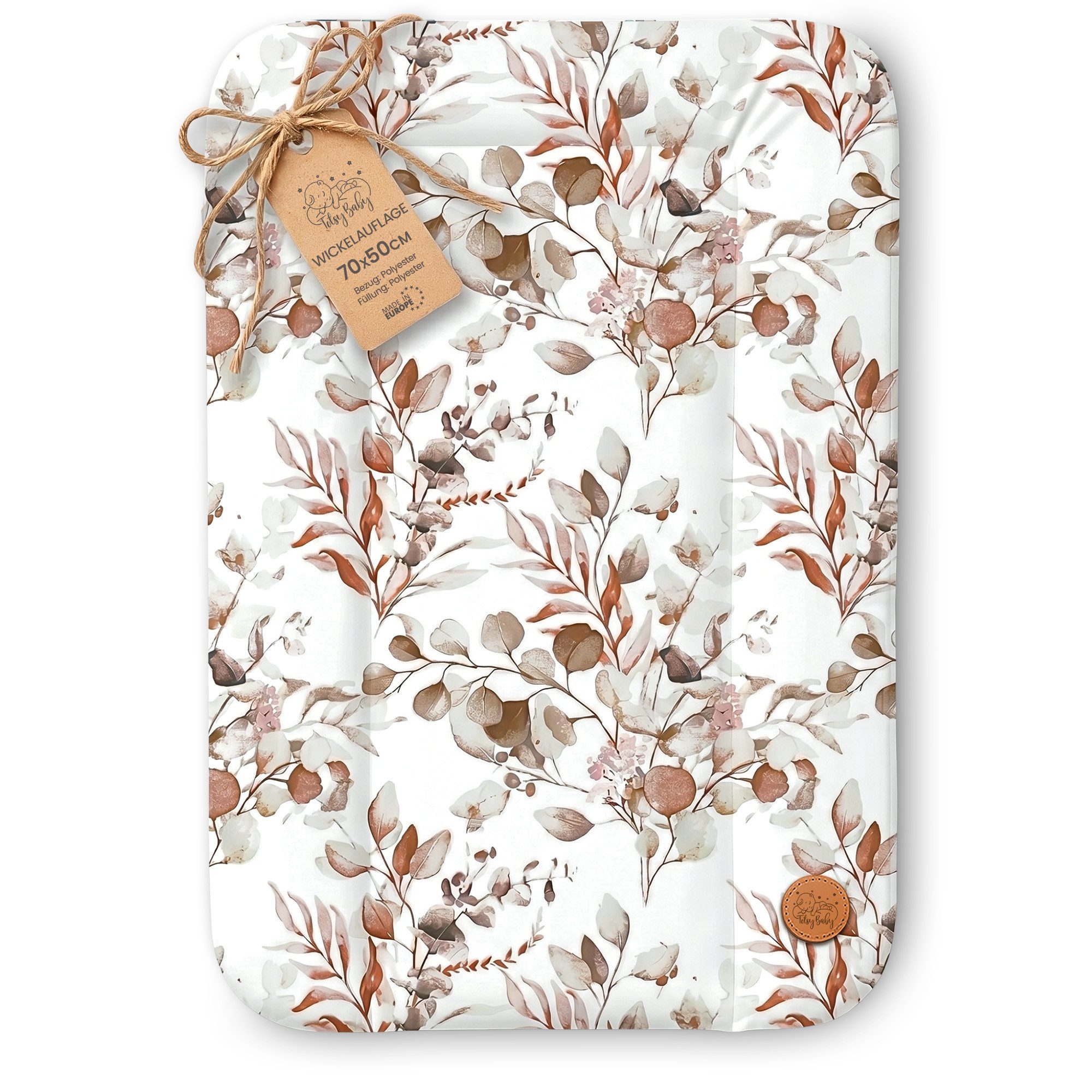 Totsy Baby Wickelauflage Wickelunterlage abwaschbar und wasserdicht - Wickelmatte zum Auflegen