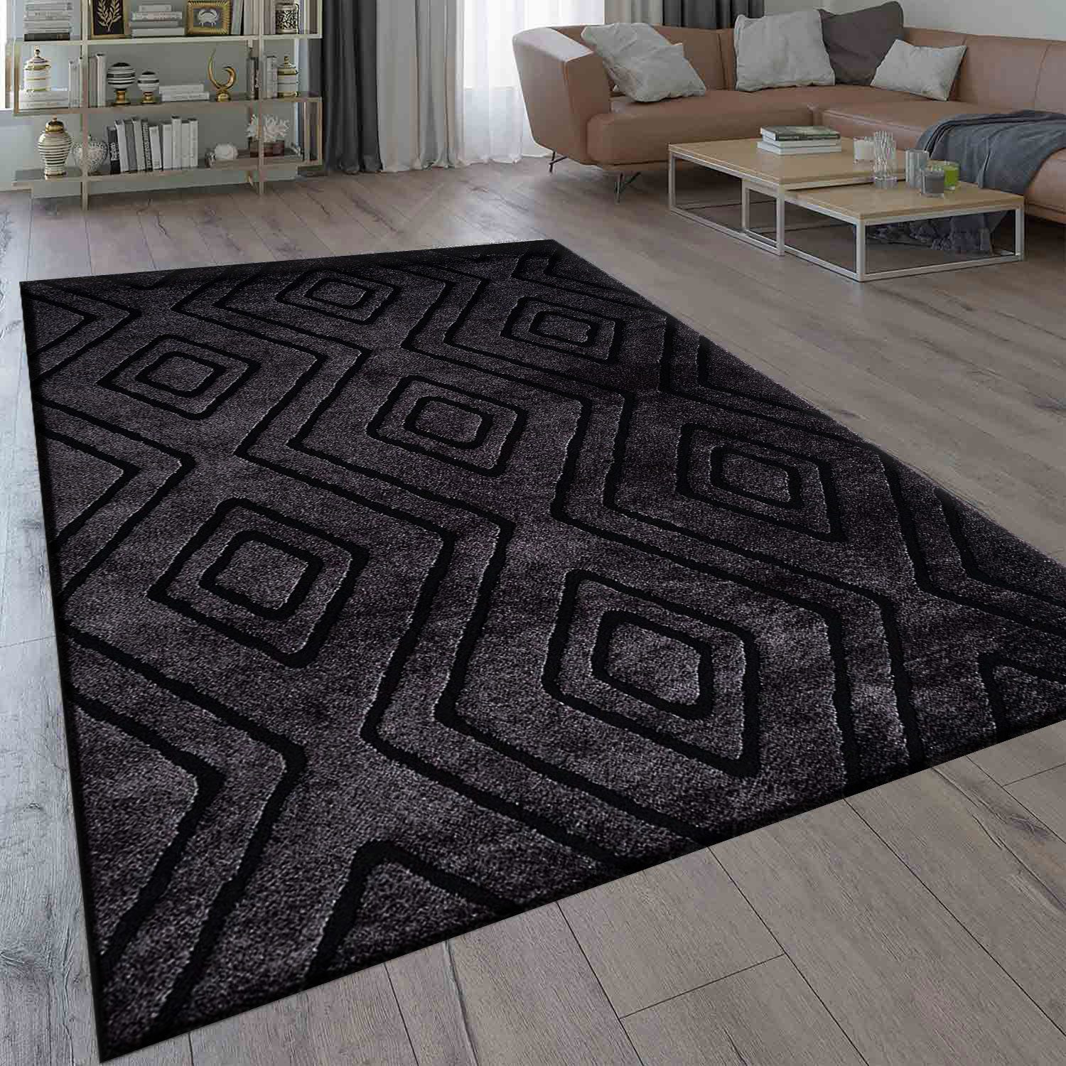 Vimoda Teppich Kurzflor Modern Super Weich, günstig online kaufen