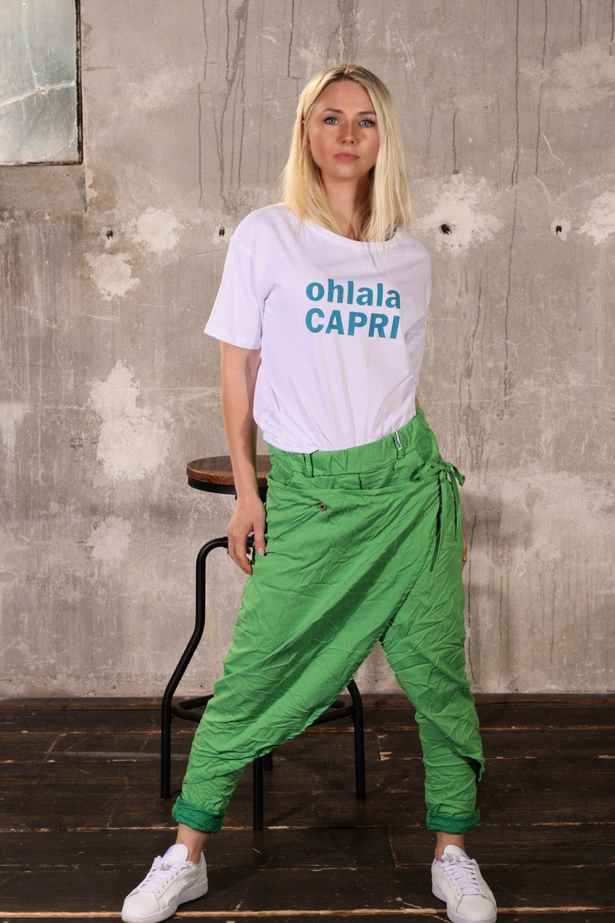 Charis Moda Haremshose/Jodhpur-Hose Jogpants Wickelhose Paula