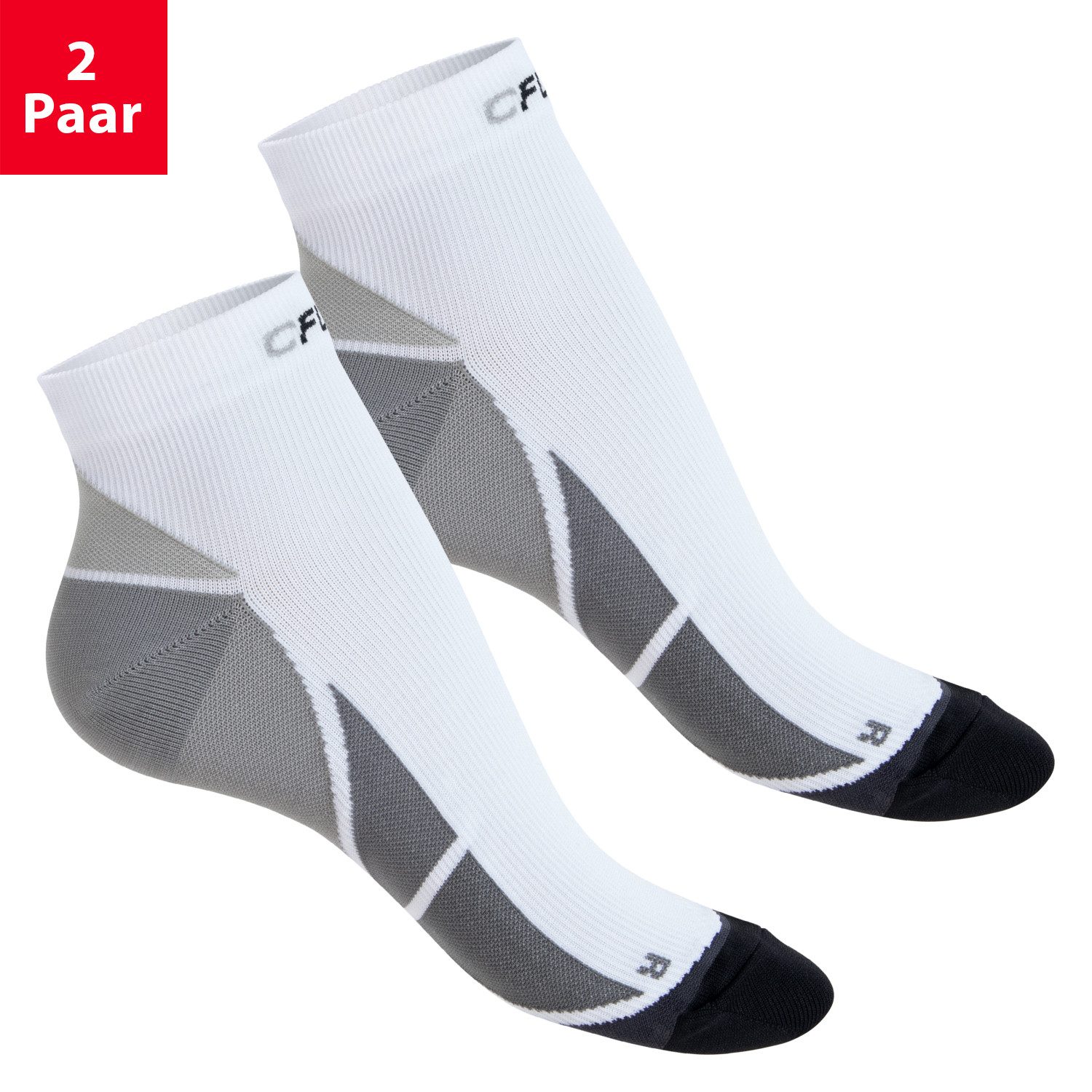 CFLEX Компрессионные чулки Sportsocken für Herren & Damen mit Kompression 2er & 4er