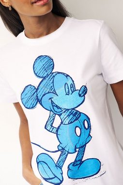 Next T-Shirt Lizenziertes T-Shirt mit Mickey Mouse (1-tlg)