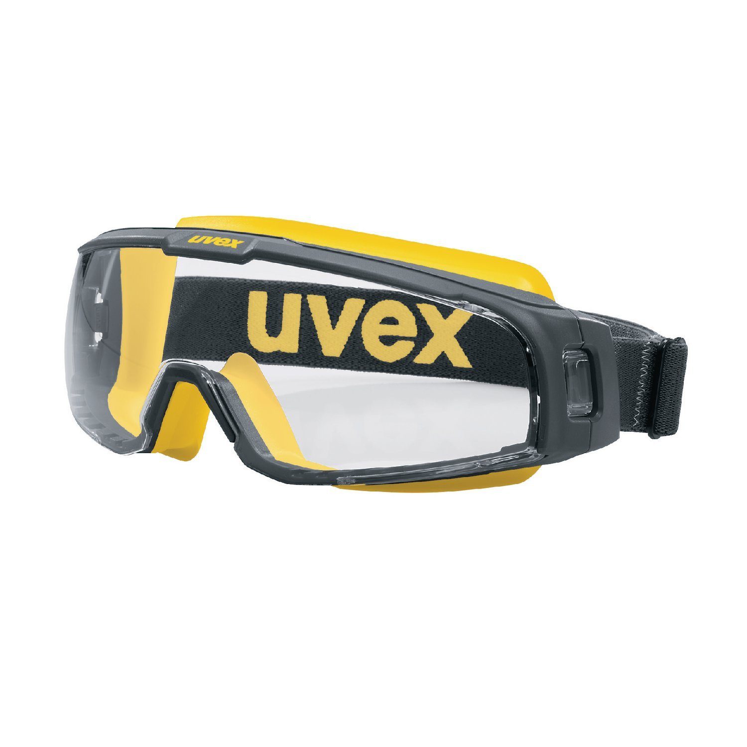 Uvex Arbeitsschutzbrille, (1St), supravision extreme gelb/grau