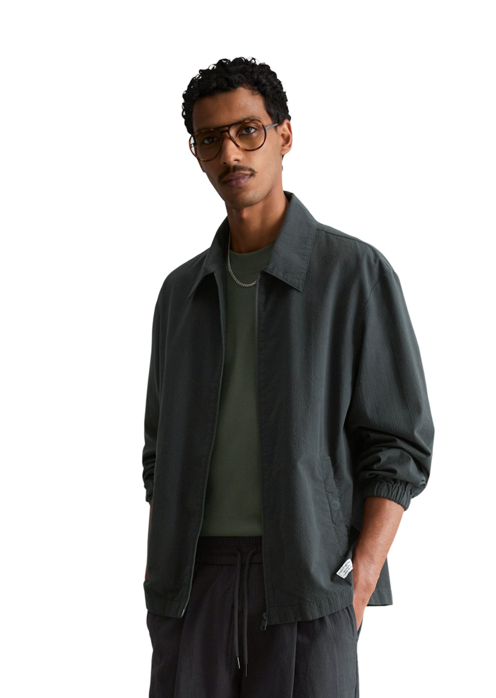 Marc O'Polo DENIM Kurzjacke aus reiner Bio-Baumwolle