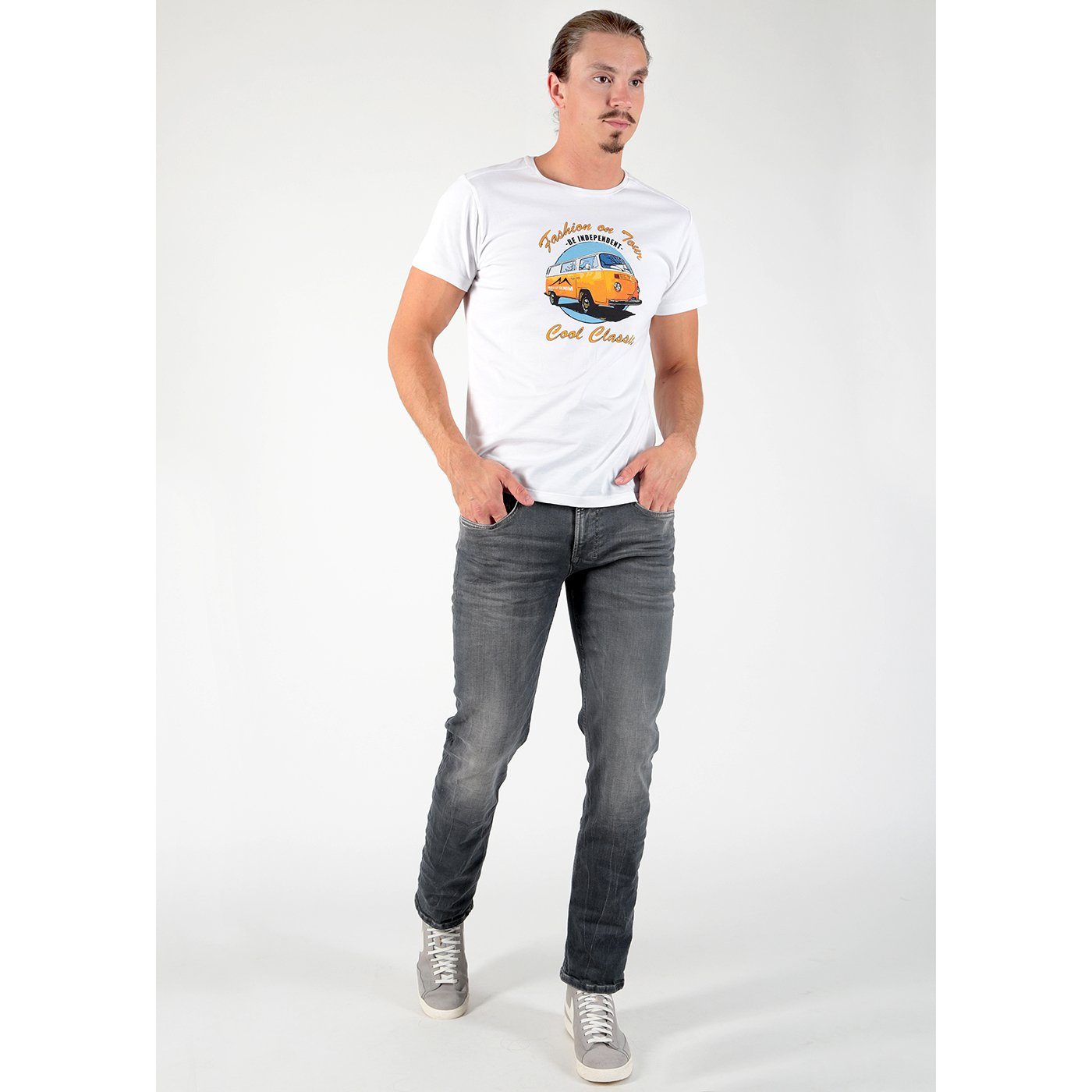 grey JEANS everett THOMAS Denim MOD jogg of AU20-1009.3152 Miracle 5-Pocket-Jeans