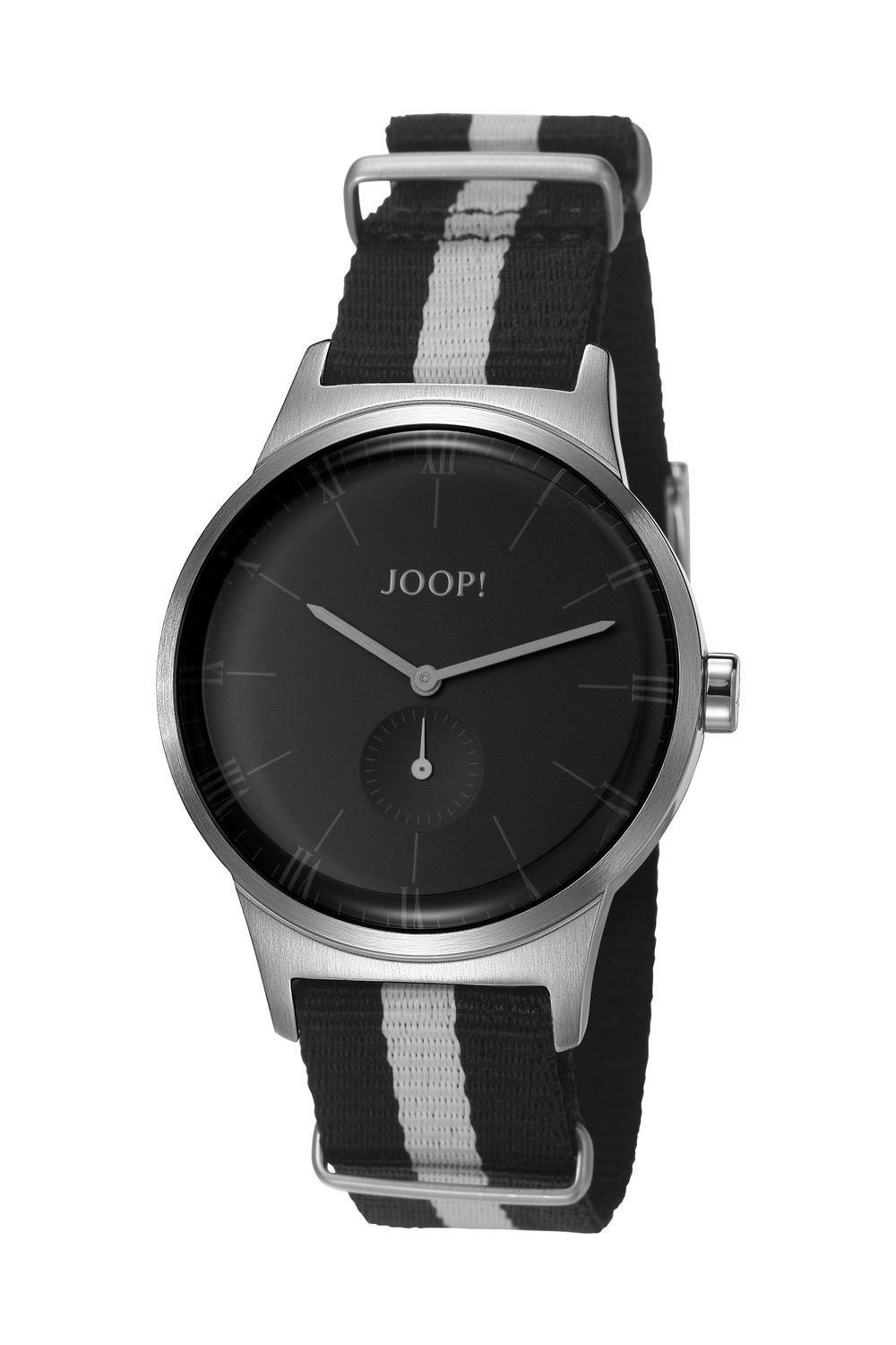 JOOP! Quarzuhr JP101741002, dezentrale Sekunde, gewölbtes Glas