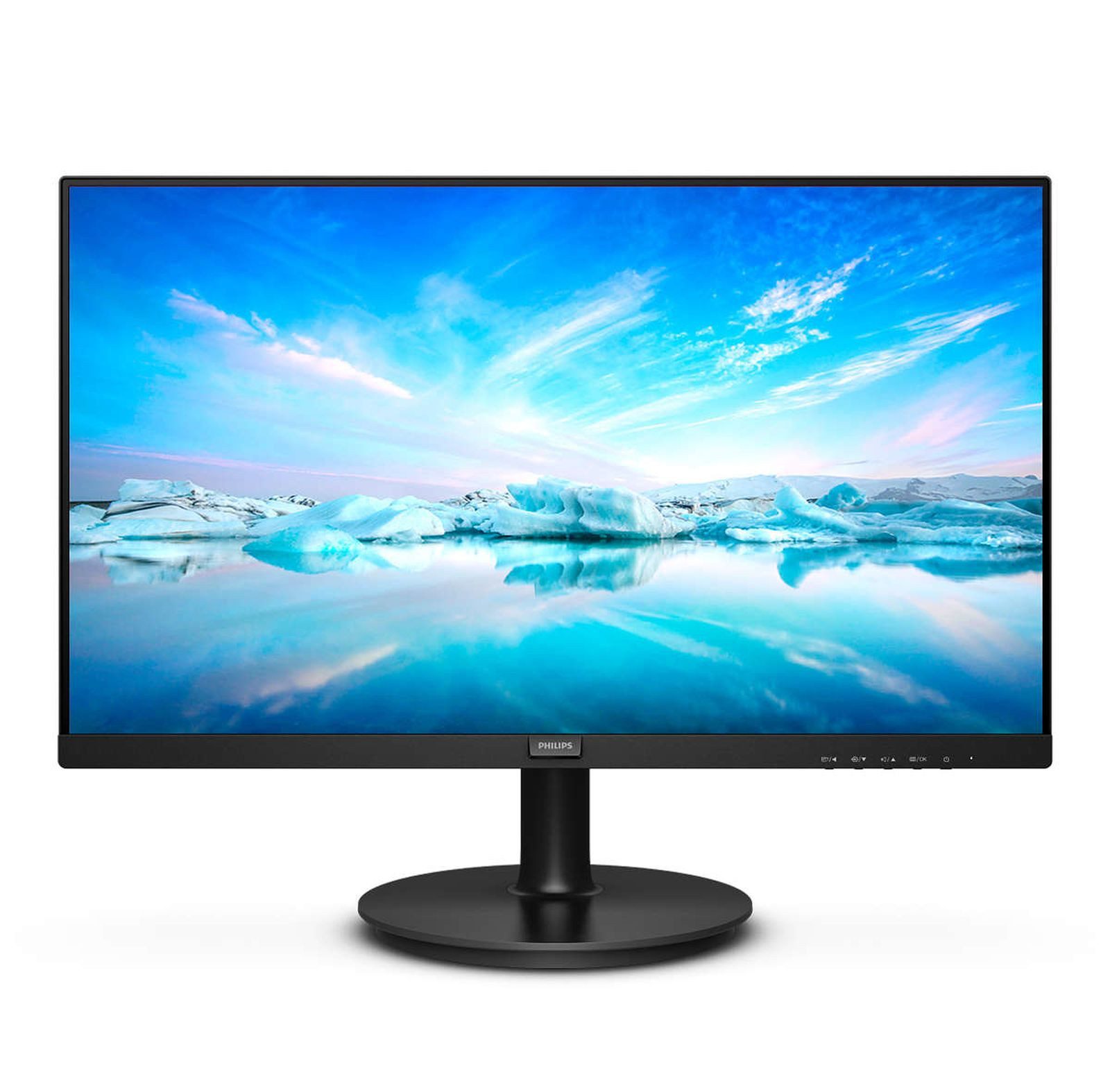 Philips V-line 222V8LA - LED - 55.9 cm (22) TFT-Monitor (1920 x 1080 px, Full HD, 4 ms Reaktionszeit, 75 Hz, VA, Lautsprecher)