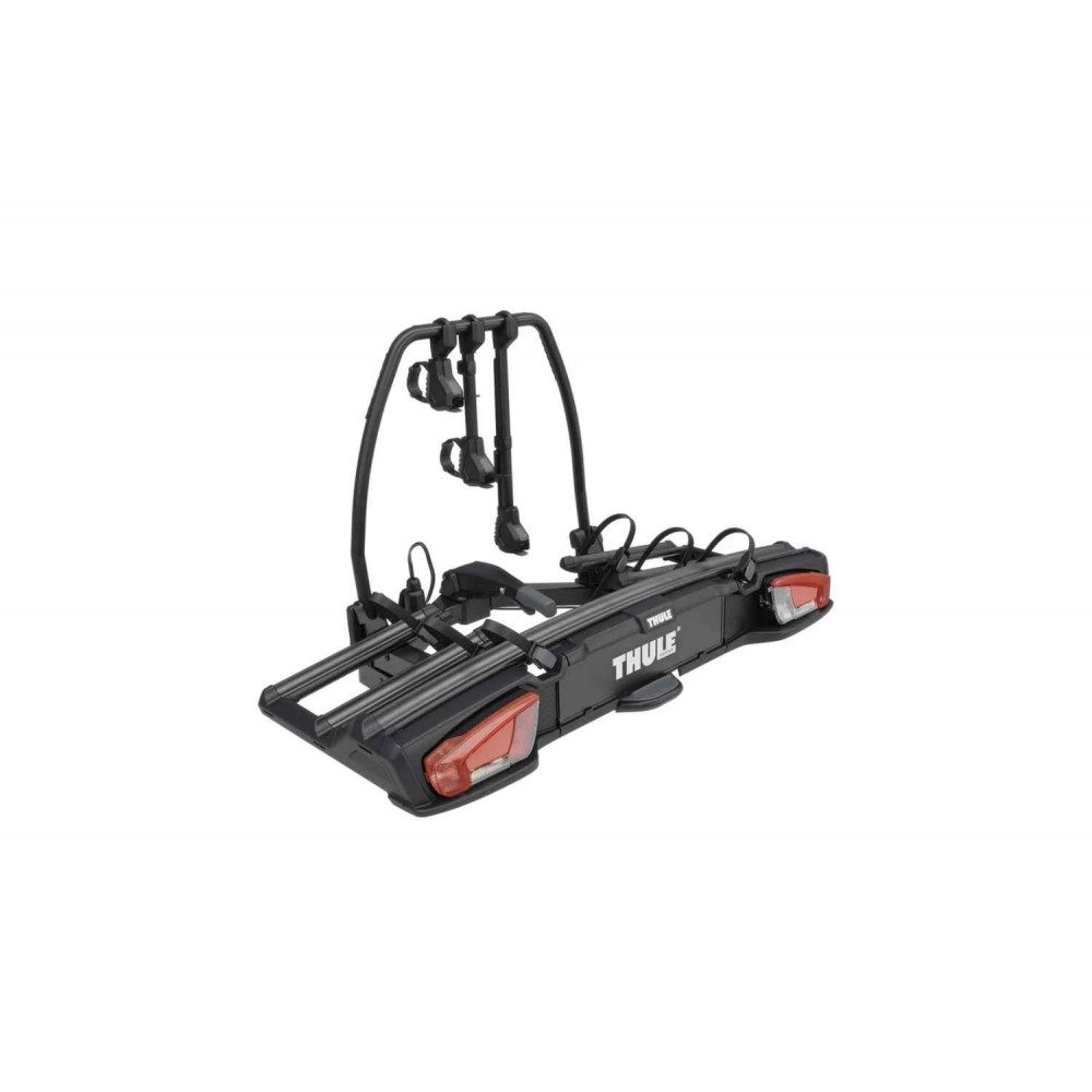 Thule Kupplungsfahrradträger VeloSpace 3 Fahrradträger für 3 Fahrräder, kompatibel mit E-Bikes.