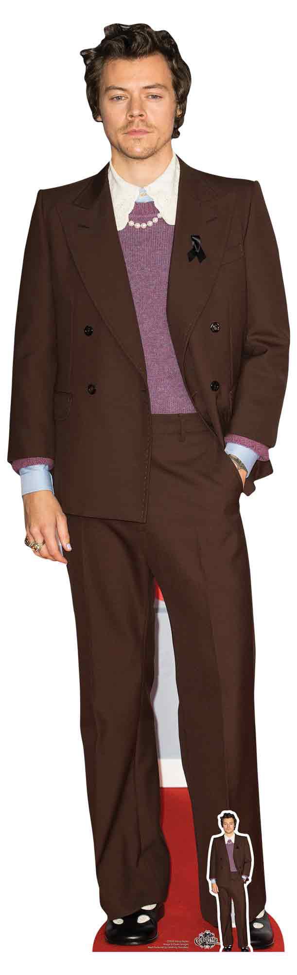 Dekofigur Harry Styles - Pappaufsteller - Mauve Jacket - Pappaufsteller günstig online kaufen