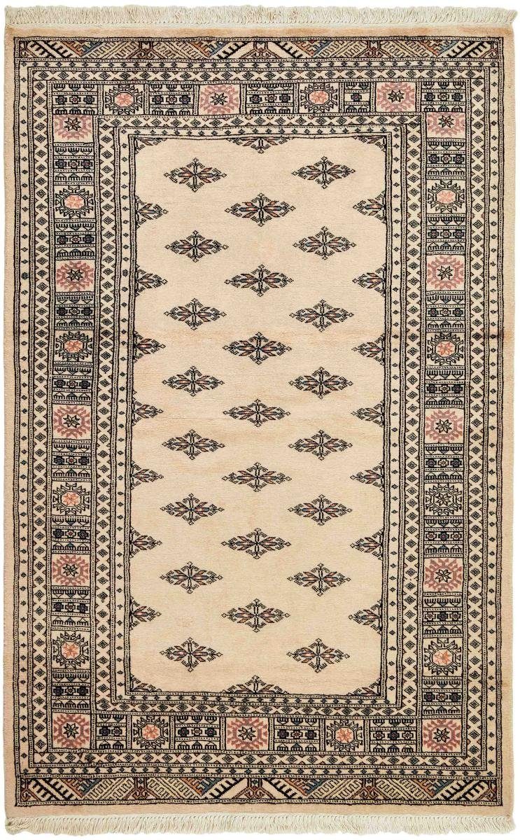 Orientteppich Pakistan Buchara 2ply 121x186 Handgeknüpfter Orientteppich, Nain Trading, rechteckig, Höhe: 8 mm