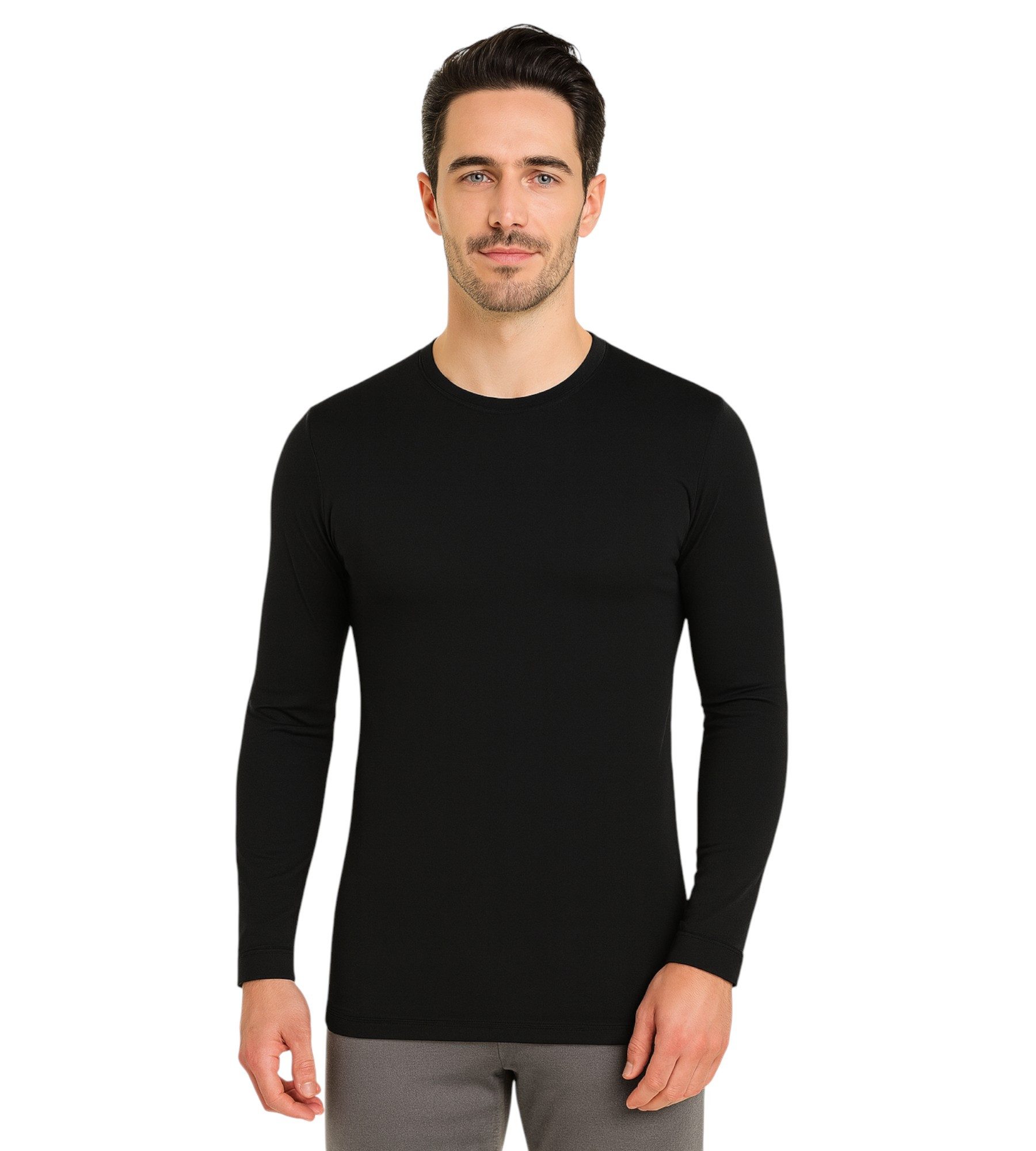 fashionshowcase Thermounterhemd Herren Langarm Funktionsshirt Atmungsaktiv günstig online kaufen