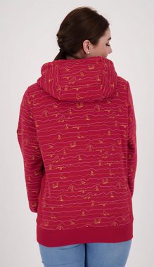 DEPROC Active Kapuzensweatshirt ANKERGLUTWELLE Auch in Großen Größen erhältlich