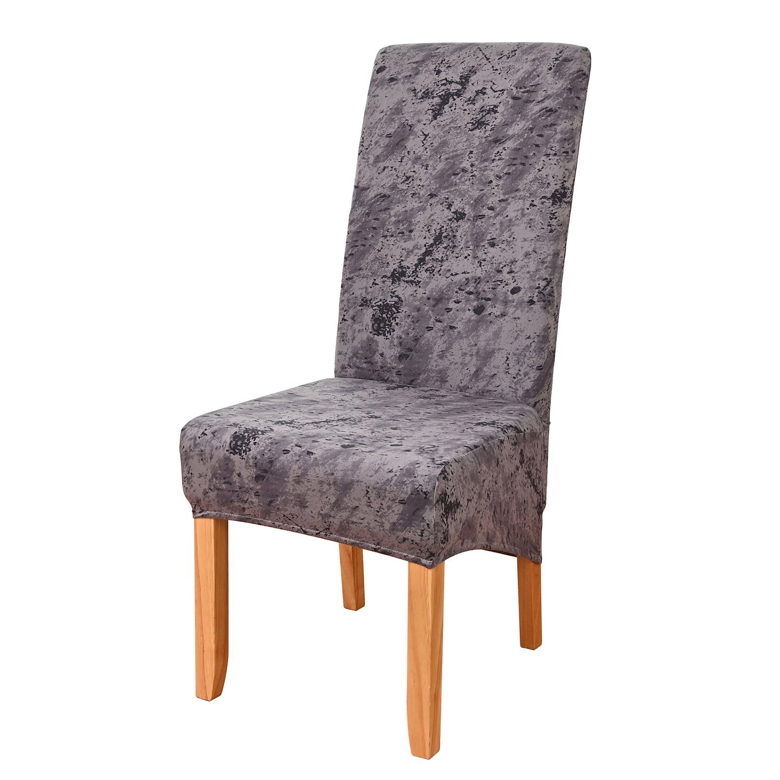 Rosnek Stuhlhusse Extra groß, Floral Geometrisch, Stretch, für Bankett Party Esszimmer