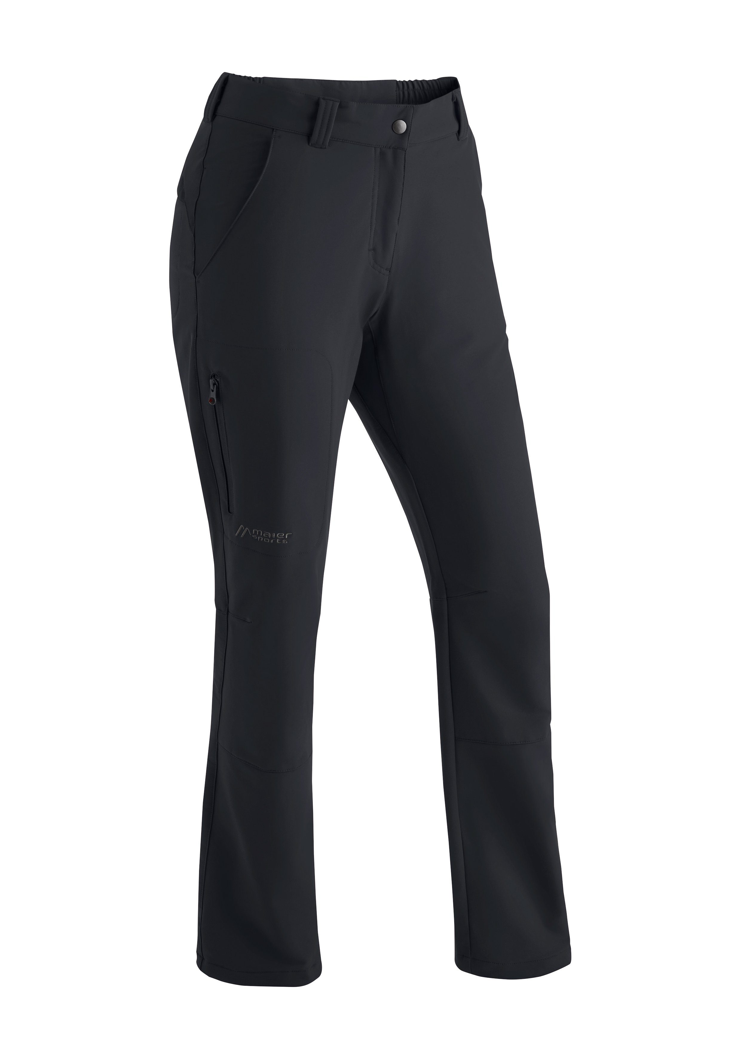 Maier Sports Funktionshose Helga Warme Outdoorhose, robust, sehr elastisch schwarz