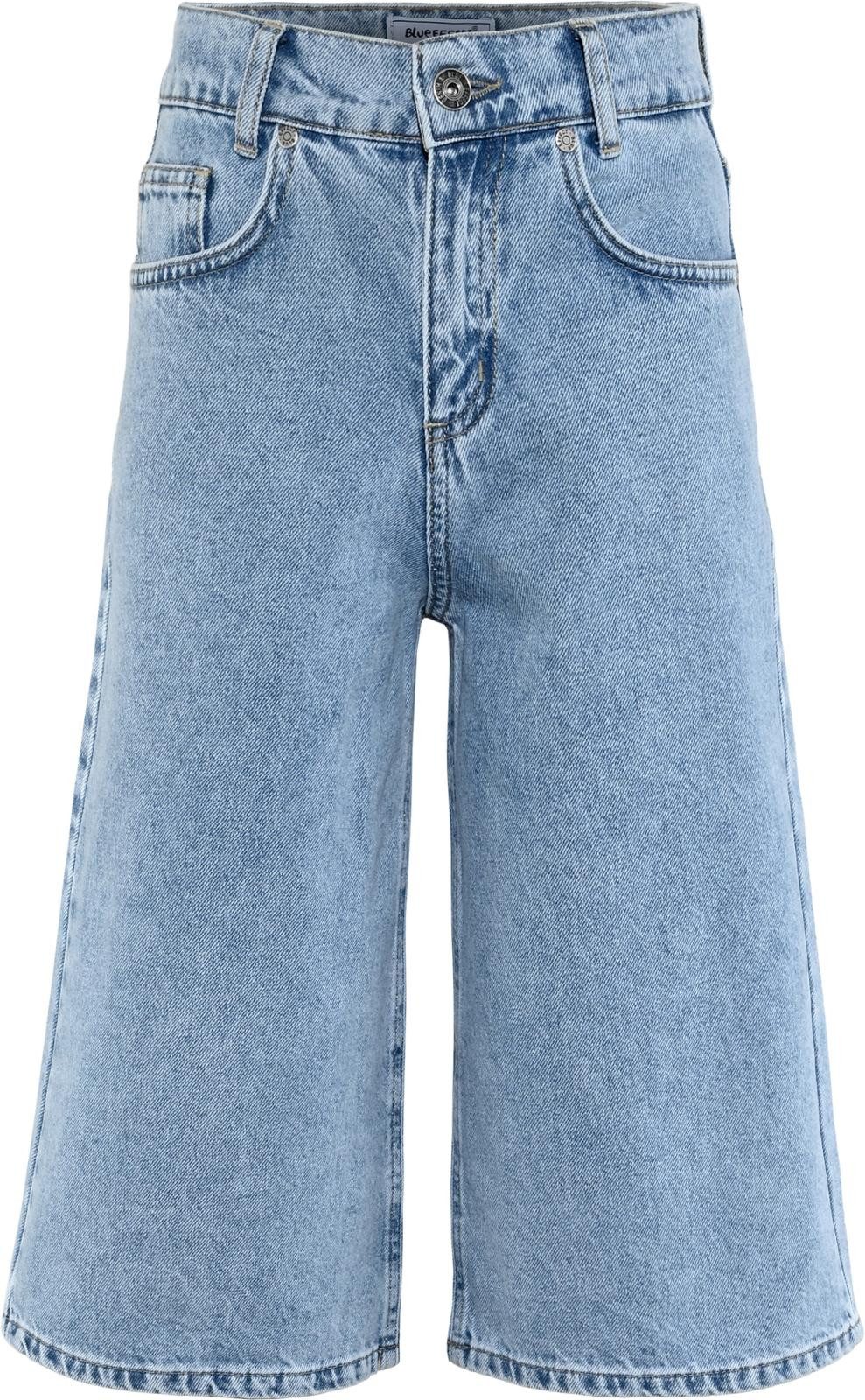 BLUE EFFECT Jeansshorts Girls Baggy Bermuda slim fit schmaler Bund