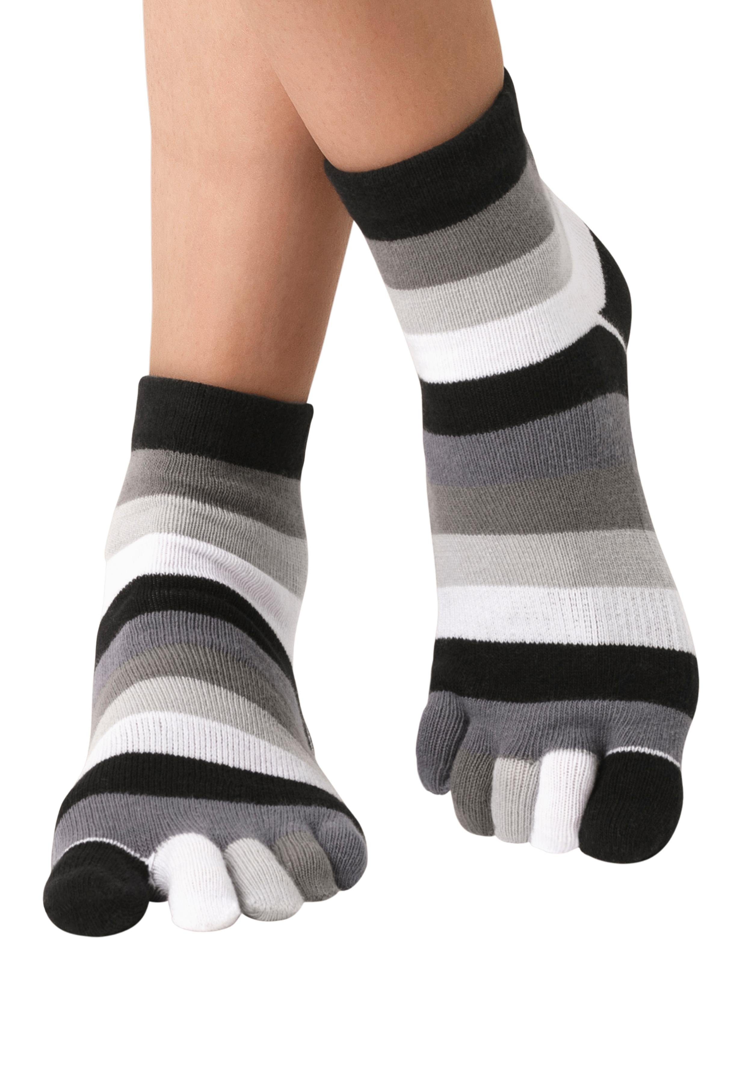 H.I.S Zehensocken (Packung) im Streifenmuster weich und atmungsaktiv