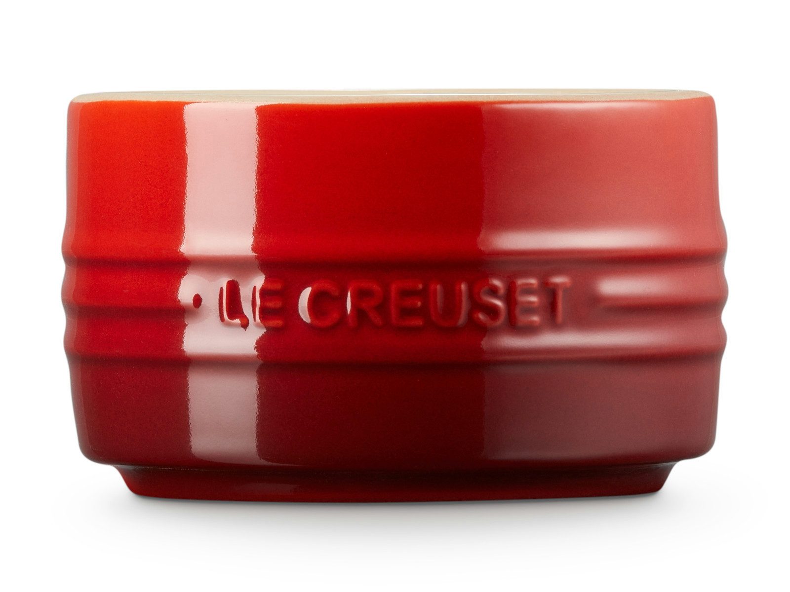 LE CREUSET Backform stapelbares Förmchen kirschrot 8cm