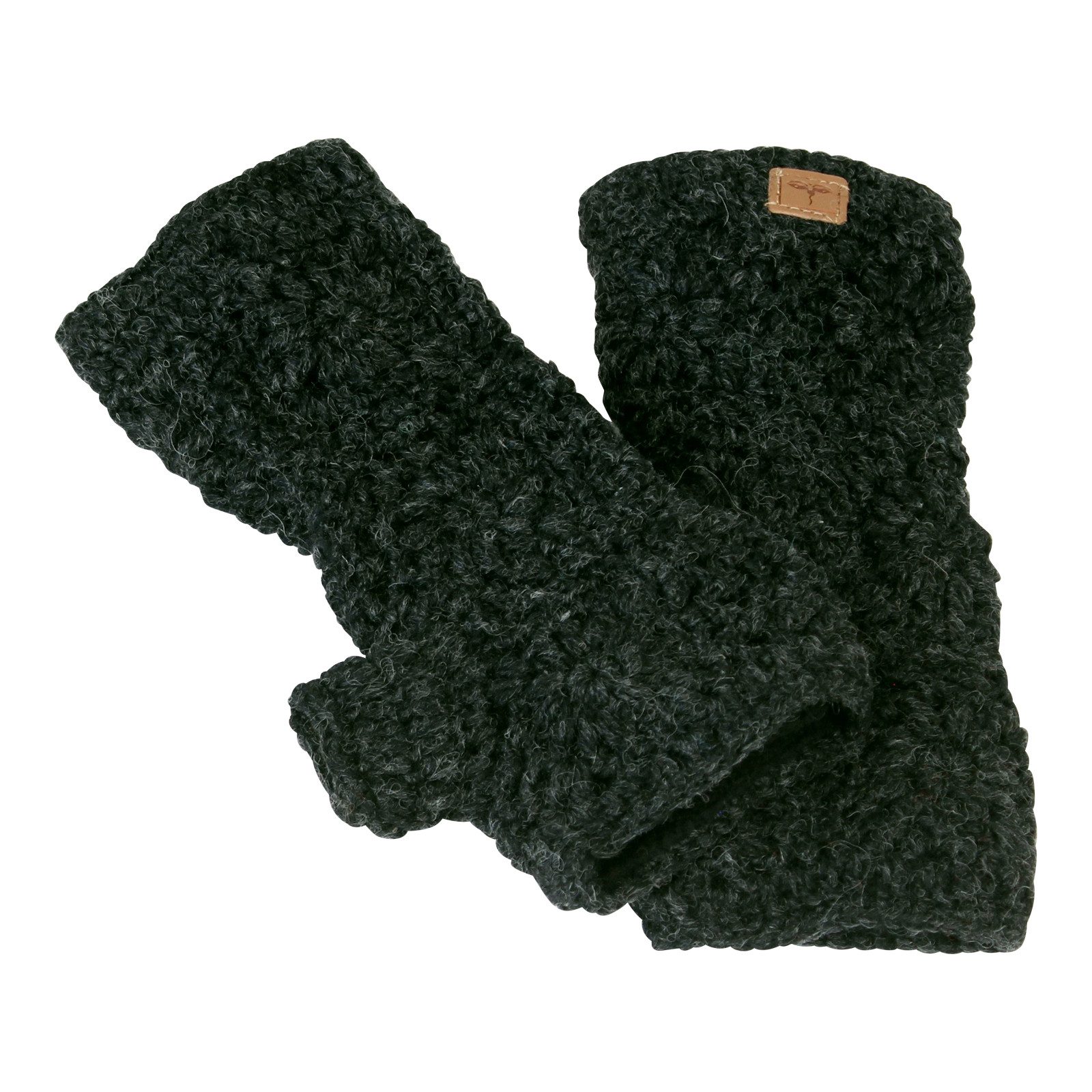 BUDDHA arts&more Armstulpen Pulswärmer mit Blumenmuster Handarbeit aus Nepa günstig online kaufen