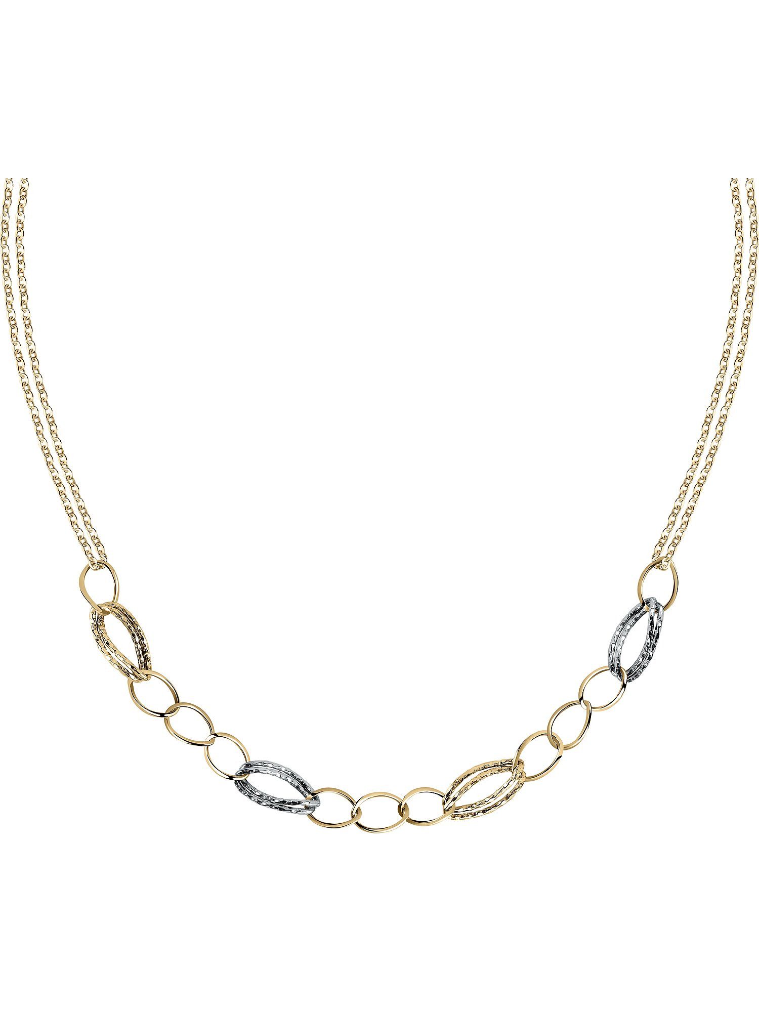 CHRIST Goldkette CHRIST Damen-Kette 585er Gelbgold, 585er Weißgold günstig online kaufen