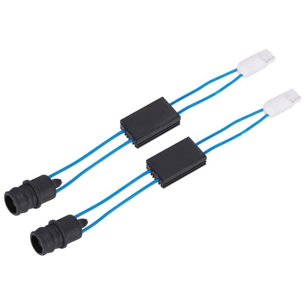 2er Set CAN-bus Widerstände als Adapter, für Glassockel w5w T10