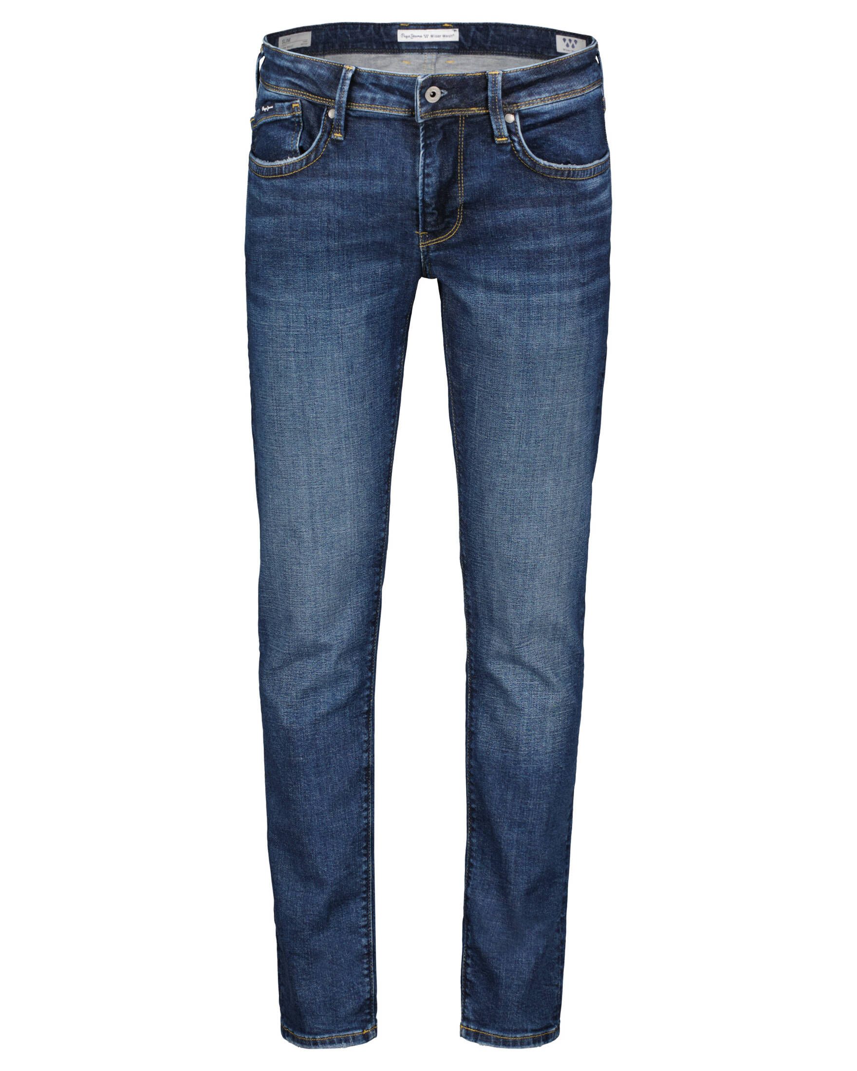 Pepe Jeans Herren Jeans Hatch - Slim Fit - Blau - Rinse Powerflex günstig online kaufen