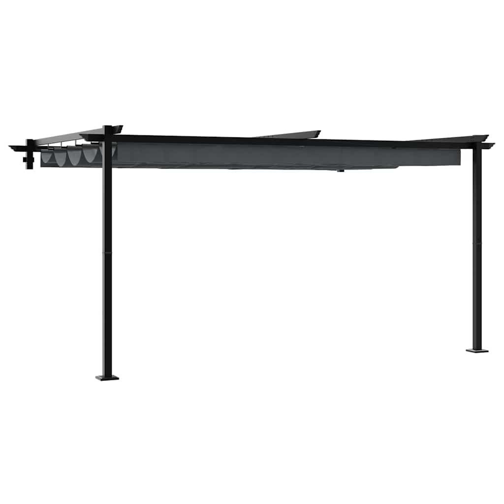 vidaXL Partyzelt Pavillon Anthrazit 400 x 300 x 200 cm Polyester
