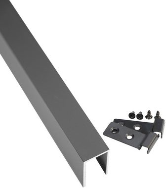 Kiehn-Holz Sichtschutzelement, (Set), LxH: 360x180 cm, Pfosten zum Aufschrauben