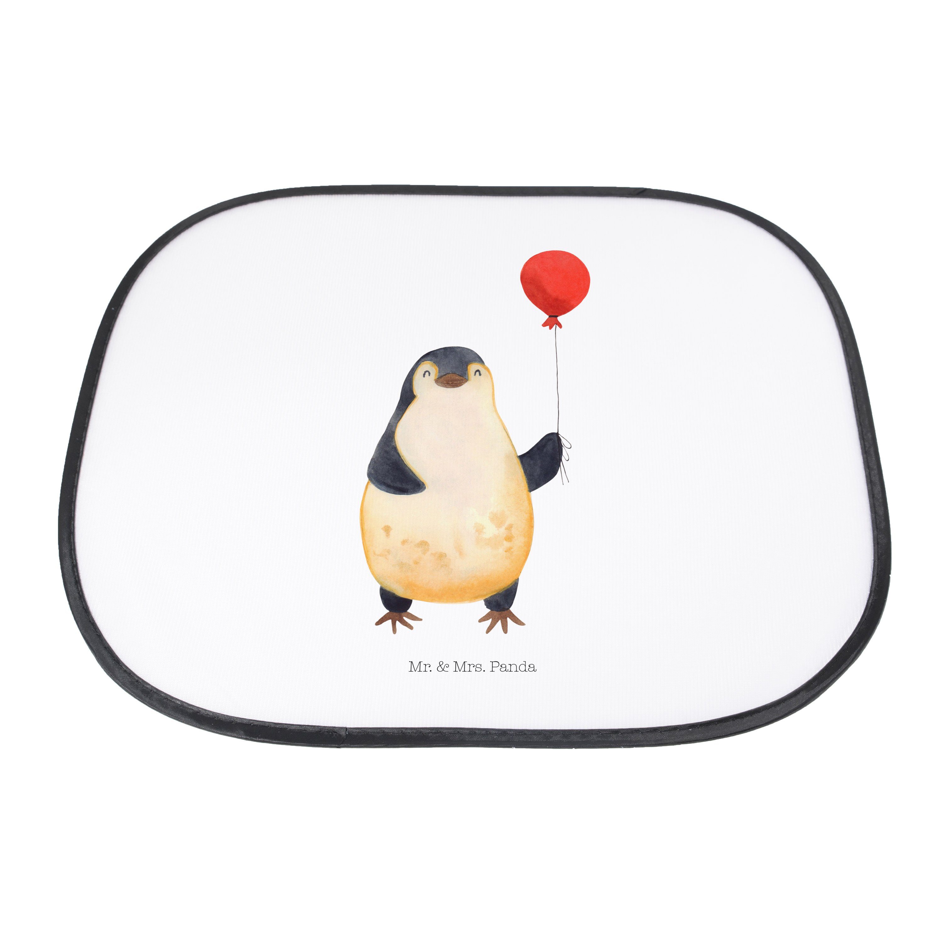 Mr. Weiß & Panda, Sonnenschutz Seidenmatt Luftballon - Sonnenblen, - Pinguin Geschenk, Kinder, Mrs. Sonnenschutz