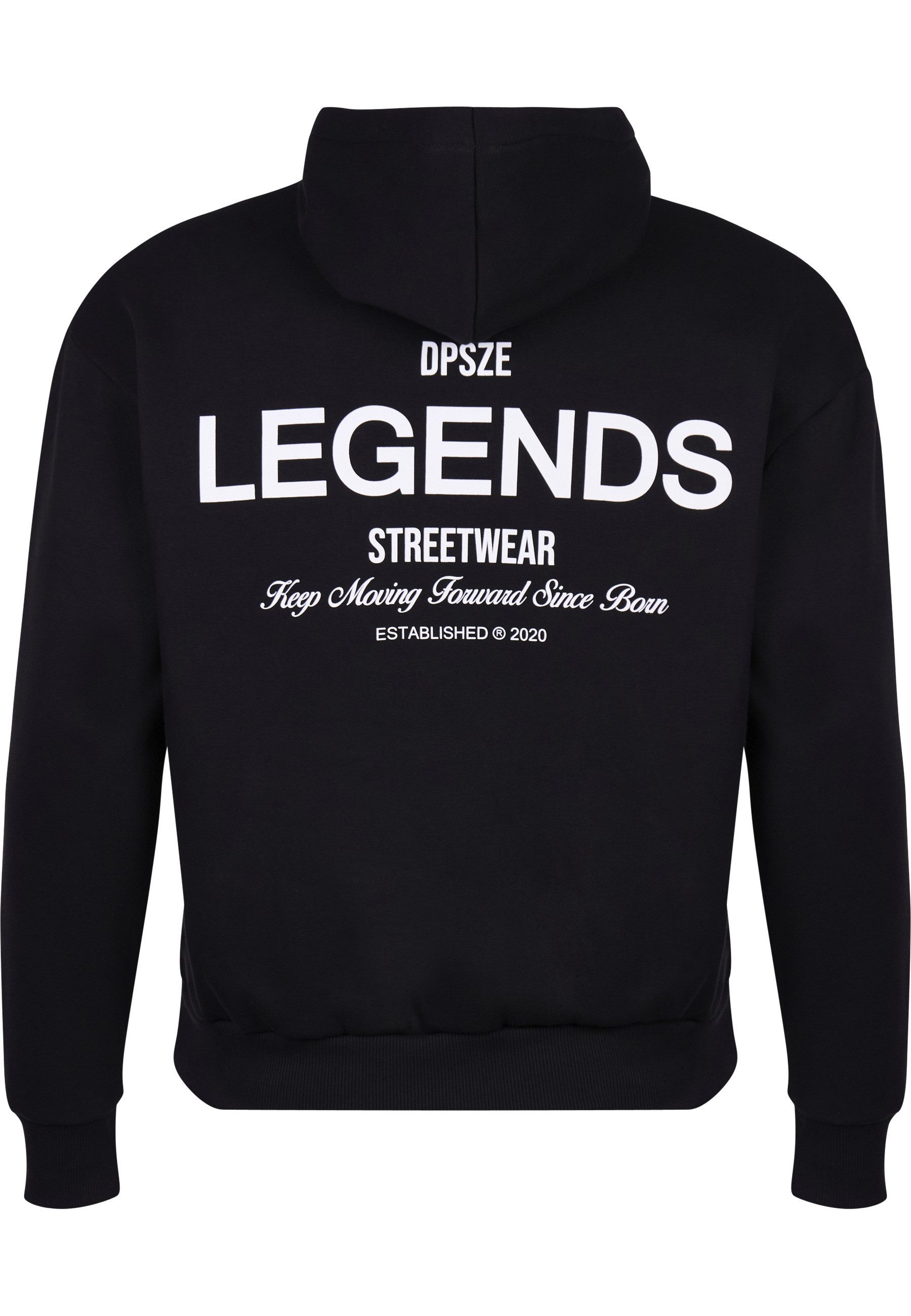 Dropsize Kapuzenpullover Dropsize HEAVY OVERSIZE KEEP MOVING HOODIE (1-tlg)