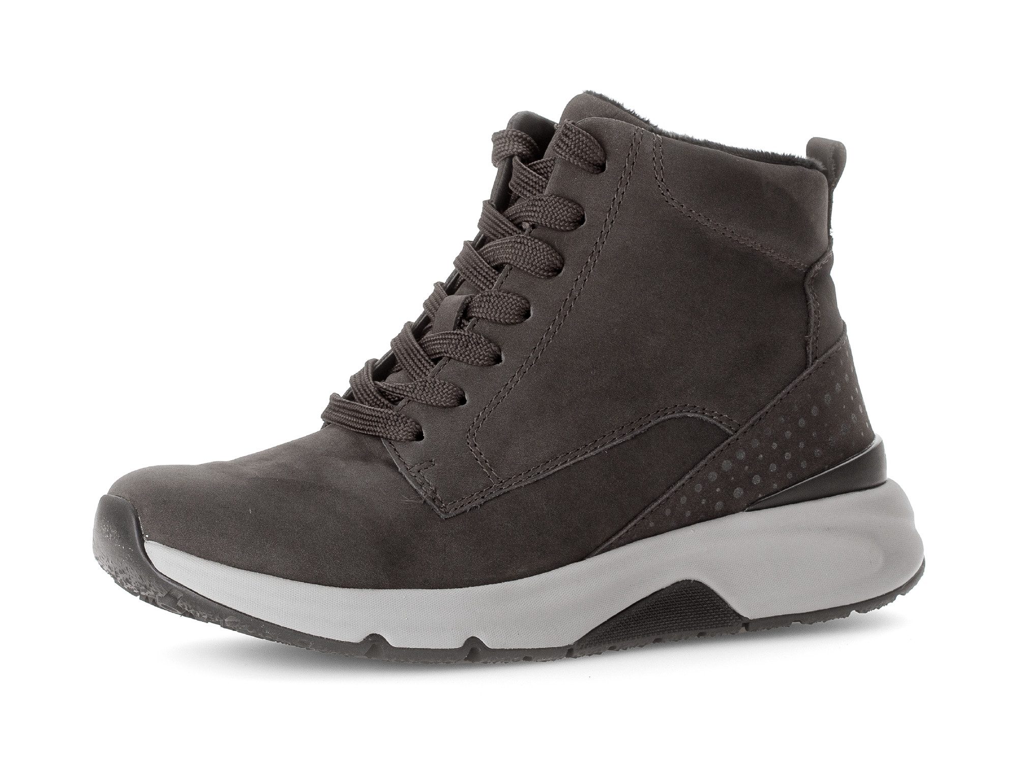 Gabor Rollingsoft Schnürboots, Keilabsatz, Freitzeitschuh, High-Top-Sneaker günstig online kaufen