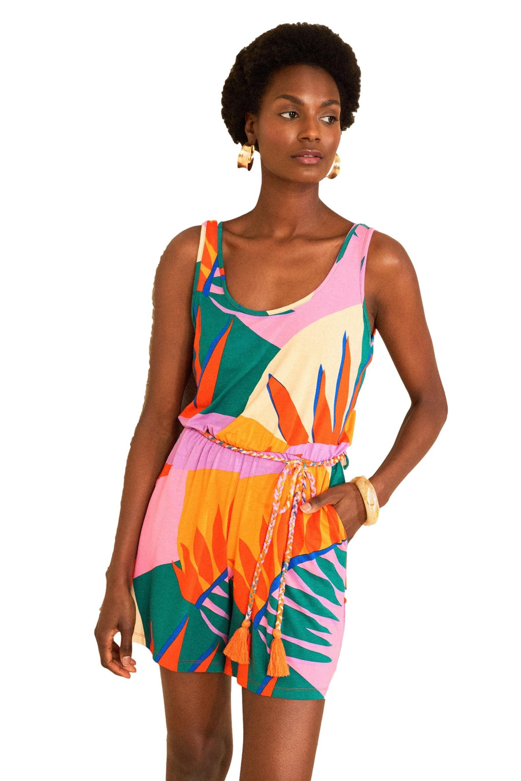 Love & Roses Playsuit Love & Roses Overall aus Jersey (1-tlg)