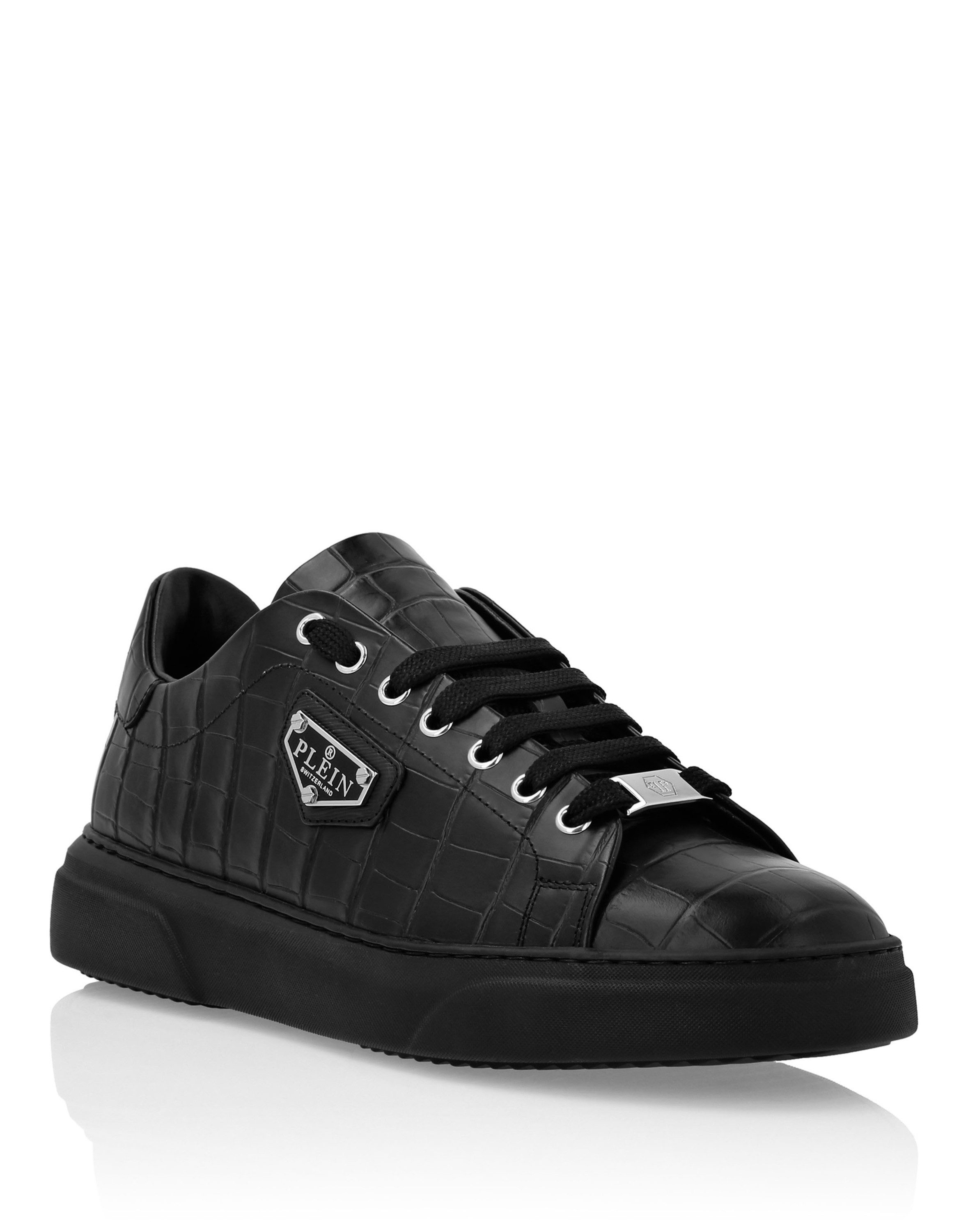 PHILIPP PLEIN Iconic Plein Crocco Print Sneaker