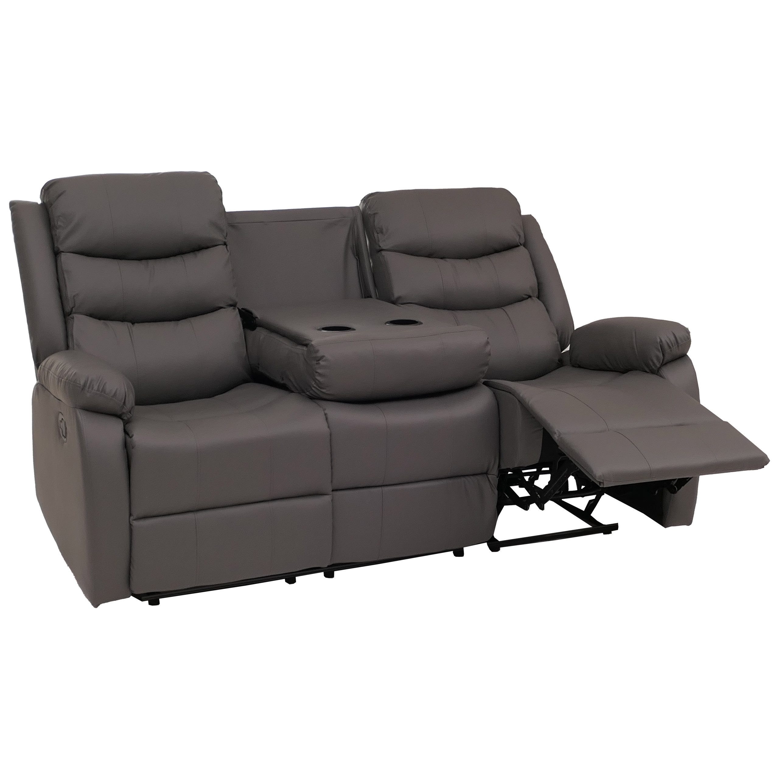 MCW TV-Sessel MCW-O62-3, Mit Fußstütze, Inklusive zwei Getränkehalterungen