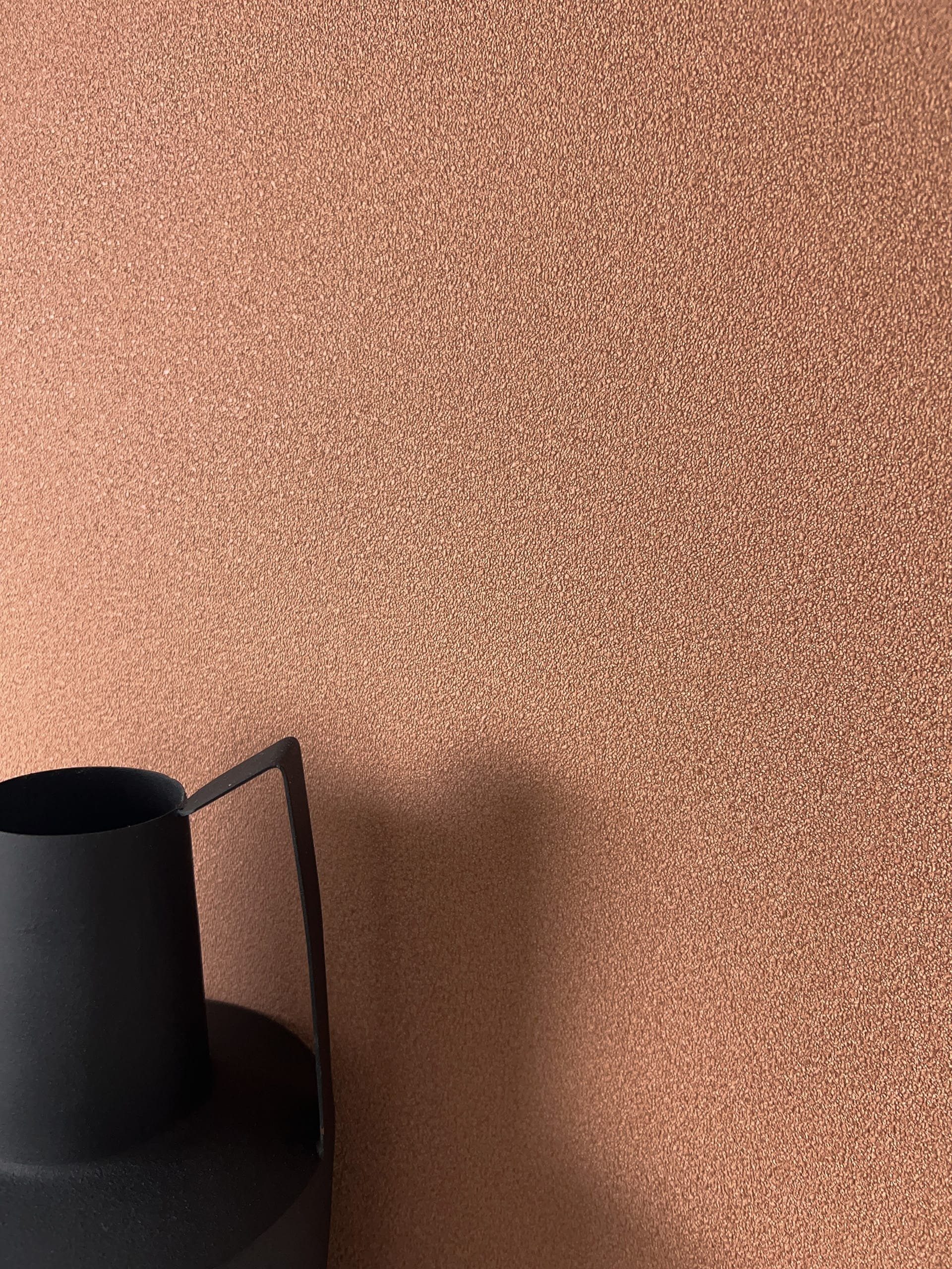 Newroom Vliestapete, Bronze Tapete Modern Unifarbe günstig online kaufen