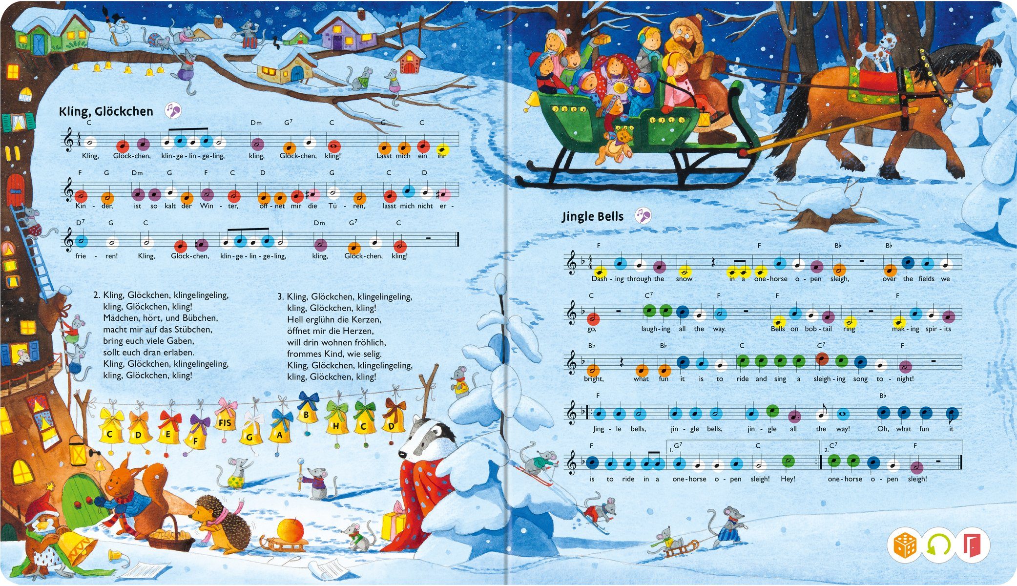 Ravensburger Kinderbuch tiptoi® Meine schönsten Weihnachtslieder, Made in Europe