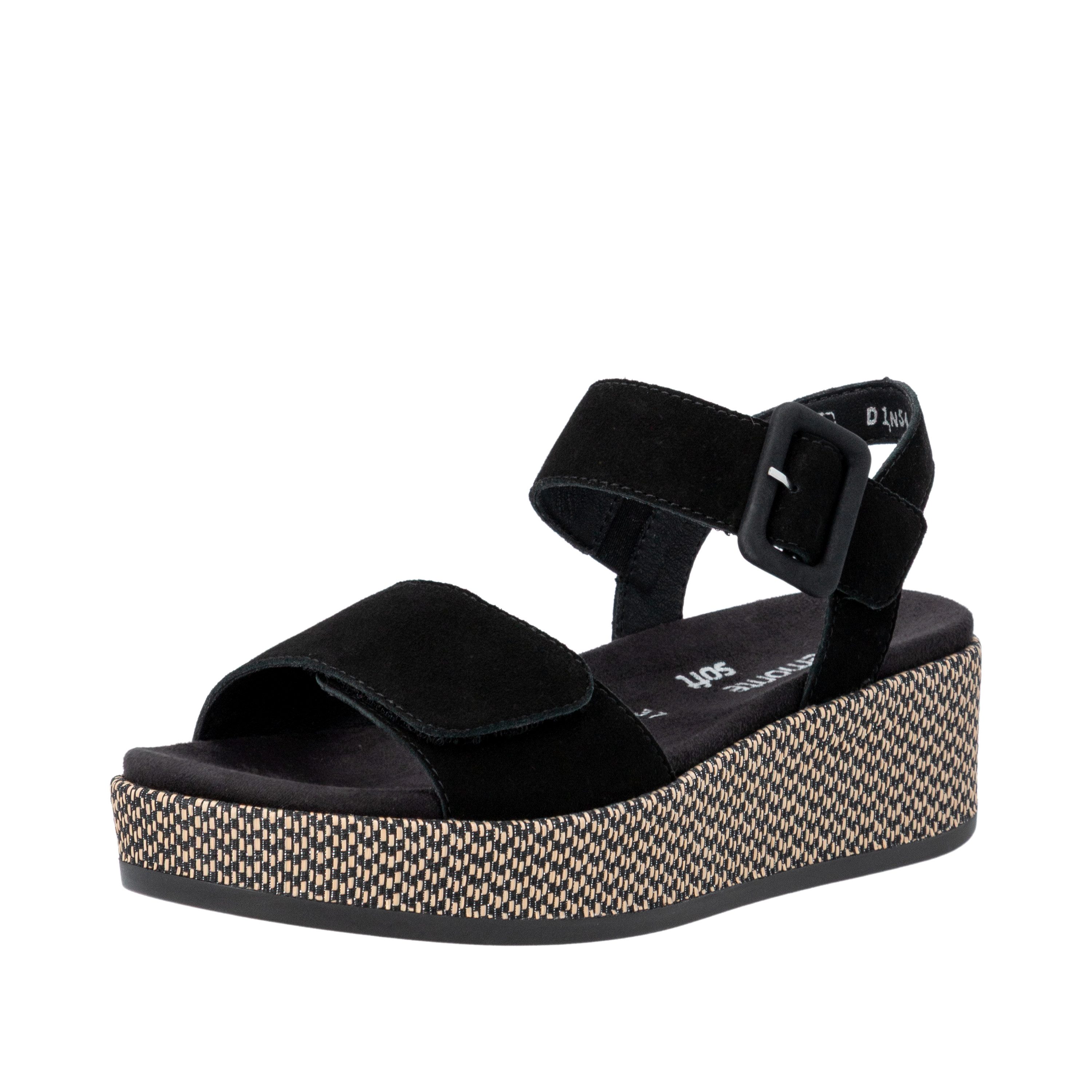 Remonte Plateausandaletten Sommerschuh, Sandale mit praktischen Klettverschlüssen