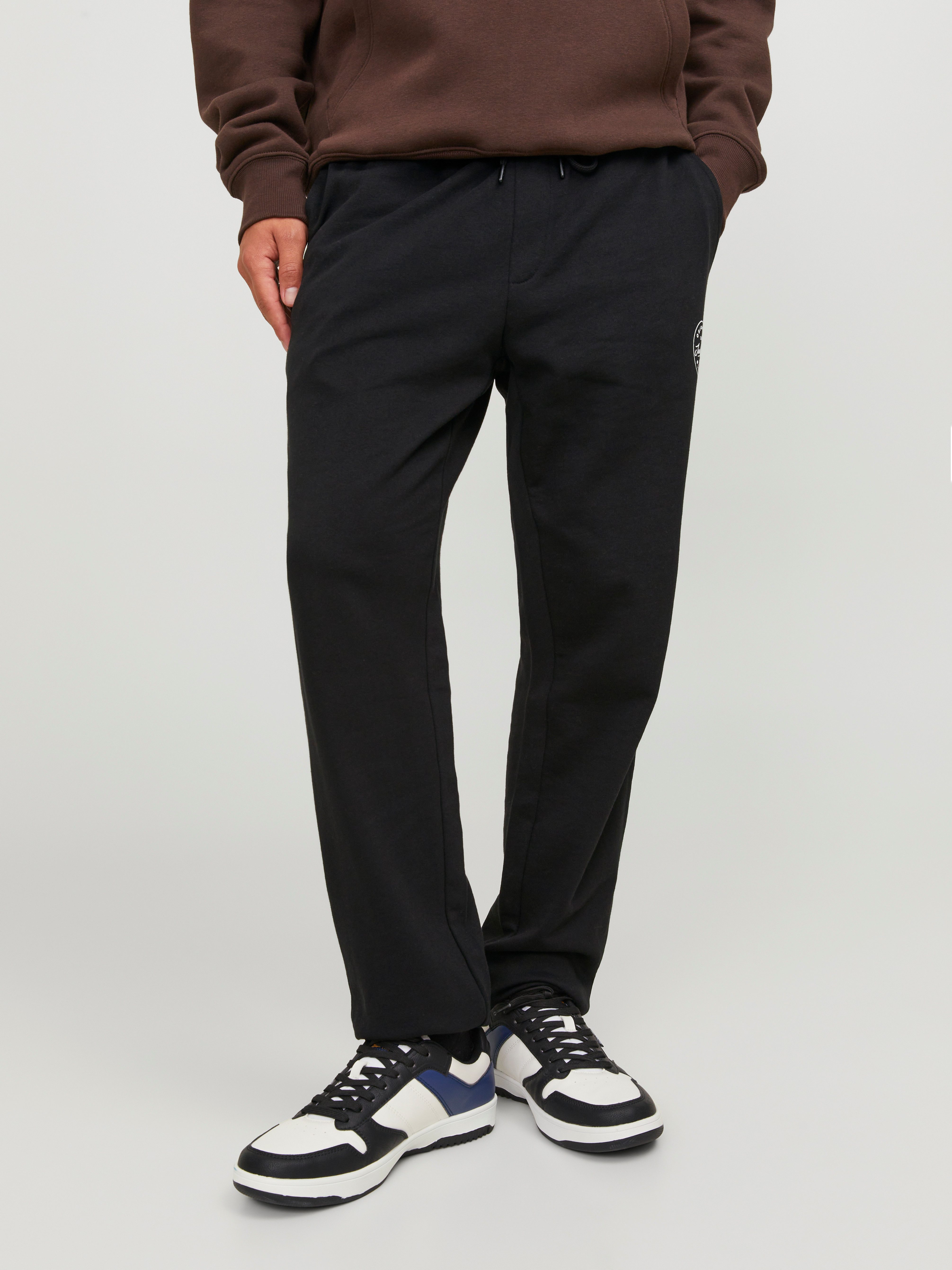 Jack & Jones Sweathose JPSTGORDON Jogpants mit Kordelzug und bequemem Schnitt unifarben, modisch, bequem, Baumwolle