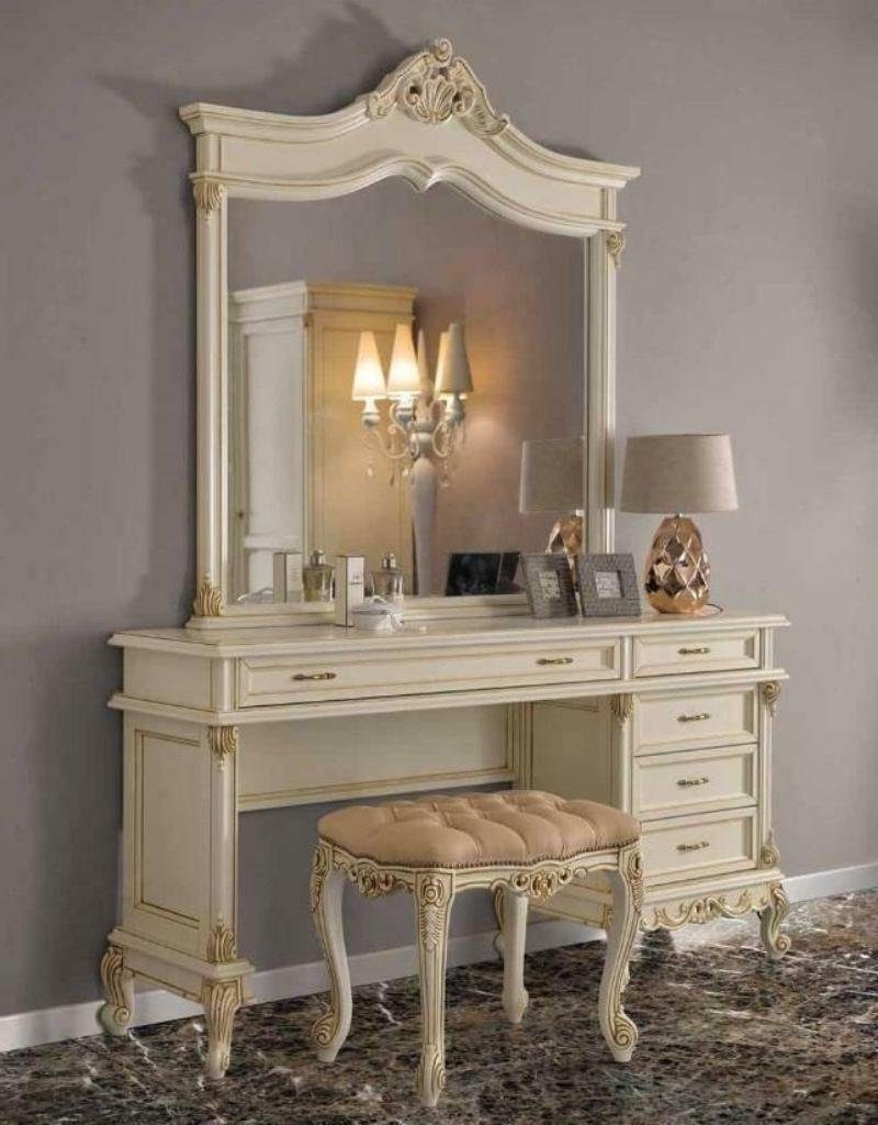 Xlmoebel Hocker Chesterfield Sitzpuff im Barockstil aus hochwertigem Polsterstoff (Sitzhocker), Hergestellt in Europa