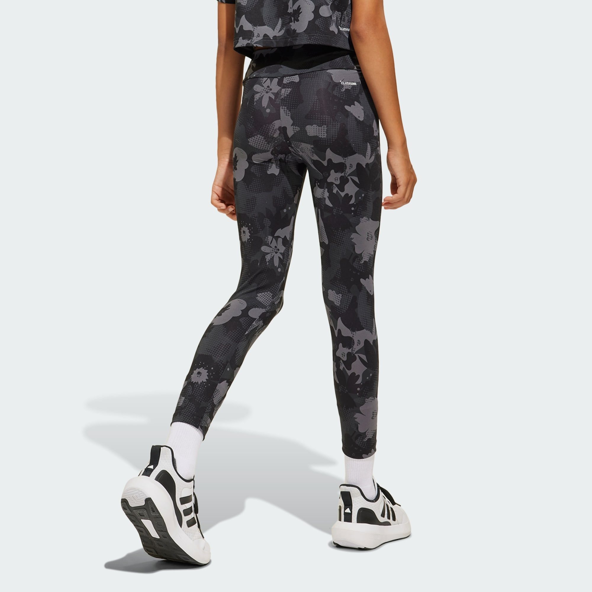 adidas Performance Leggings TRAIN ESSENTIALS FLOWER PRINT KIDS LEGGINGS (1-tlg)