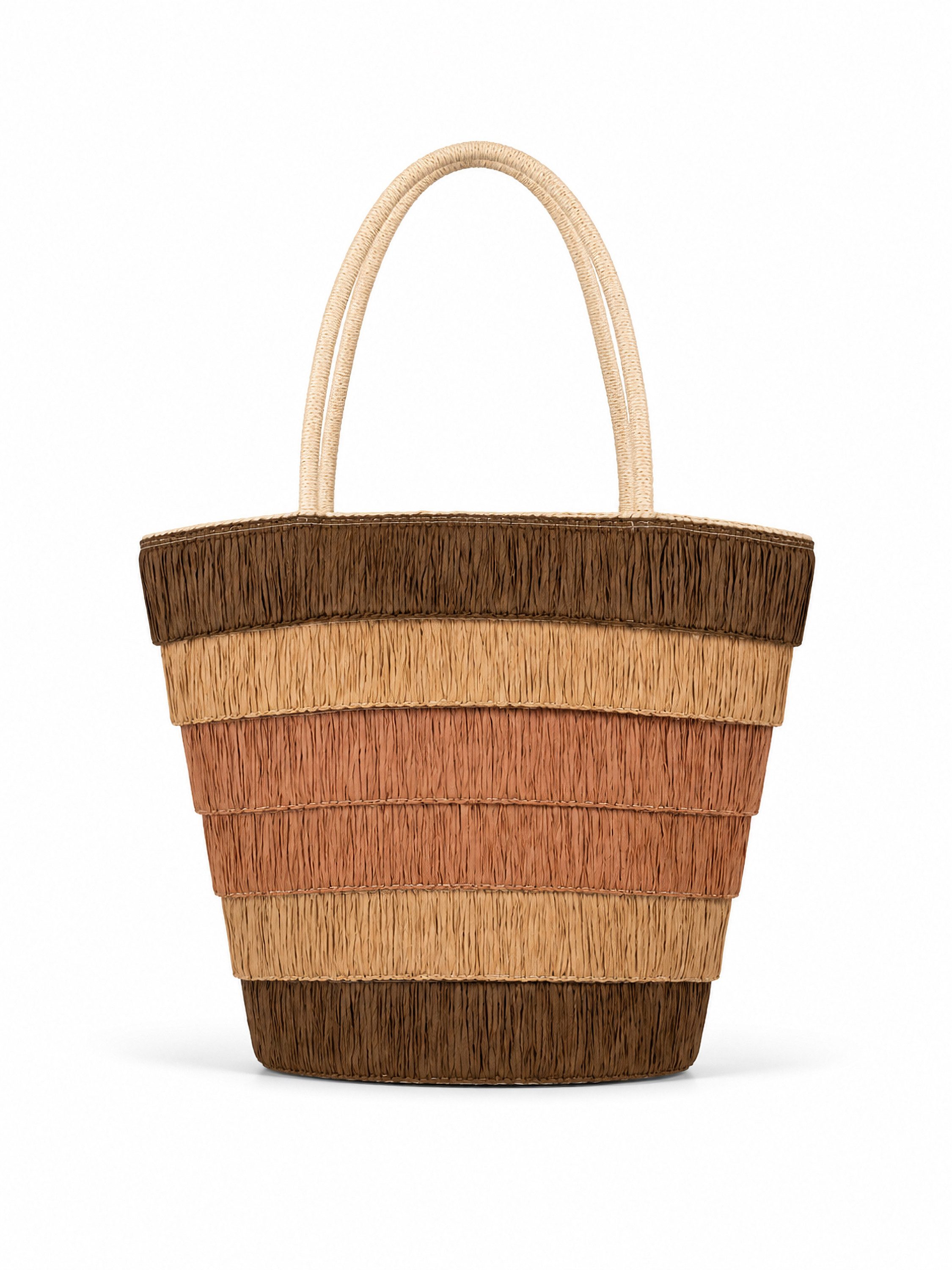 COLLEZIONE ALESSANDRO Schultertasche Teneriffa, aus Stroh – Bild 4 von 5