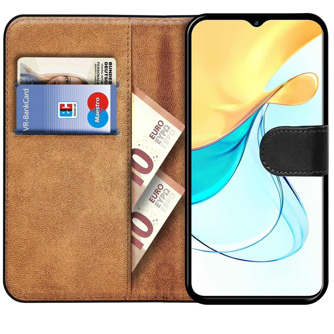 CoolGadget Handyhülle Book Case Handy Tasche für ZTE Blade V50s 6,6 Zoll, Hülle Klapphülle Flip Cover für ZTE Blade V50s Schutzhülle stoßfest